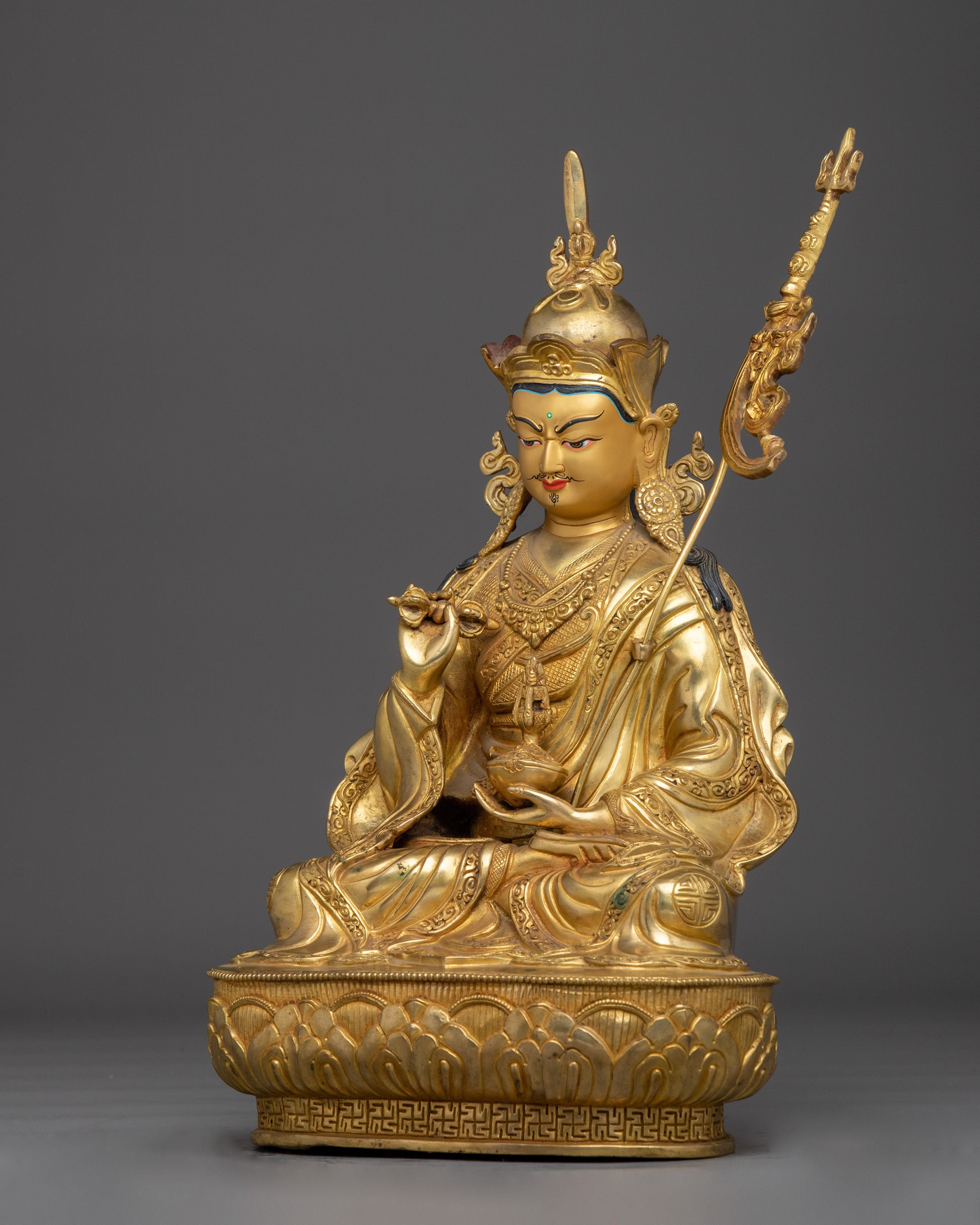 Buddhist Guru Tsyoke Dorje Statue | Tantric Protector for Powerful Altar Energy