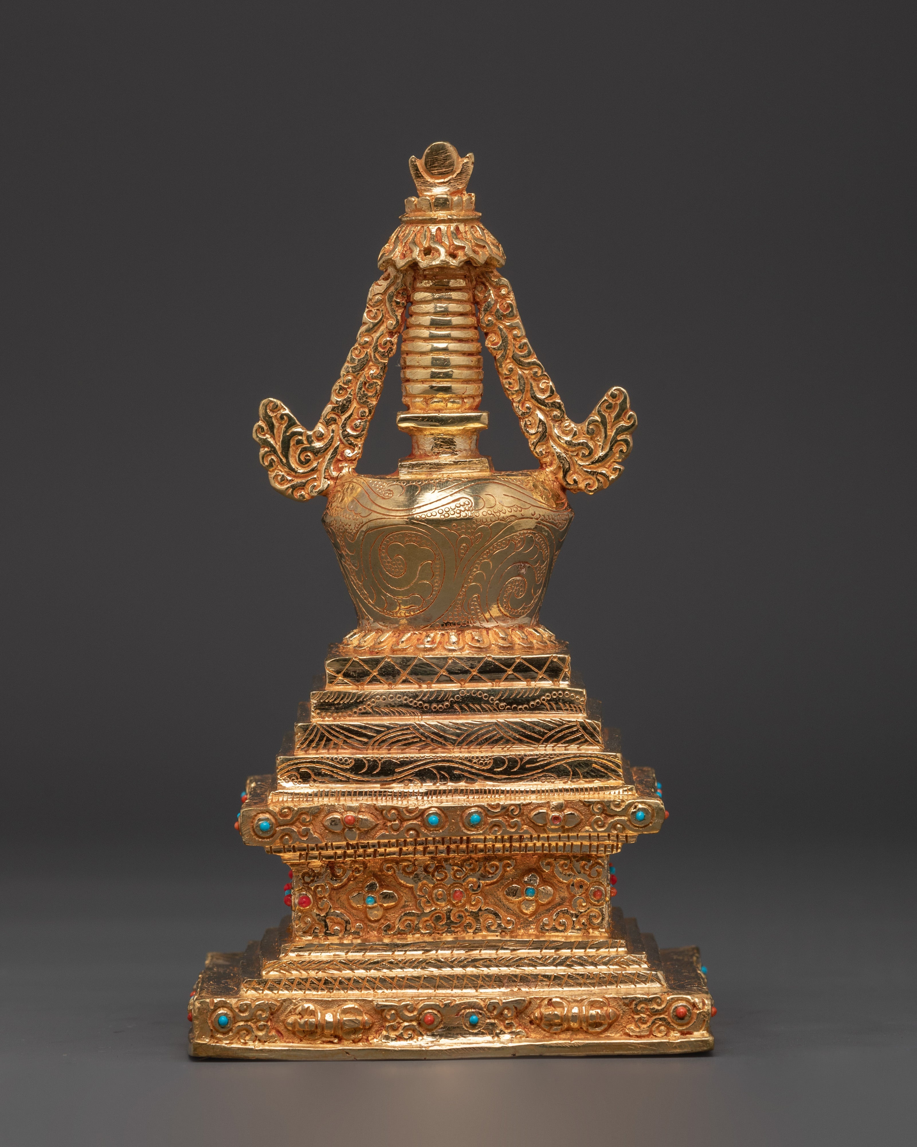Stupa Sculpture | Tibetan Altar Statue