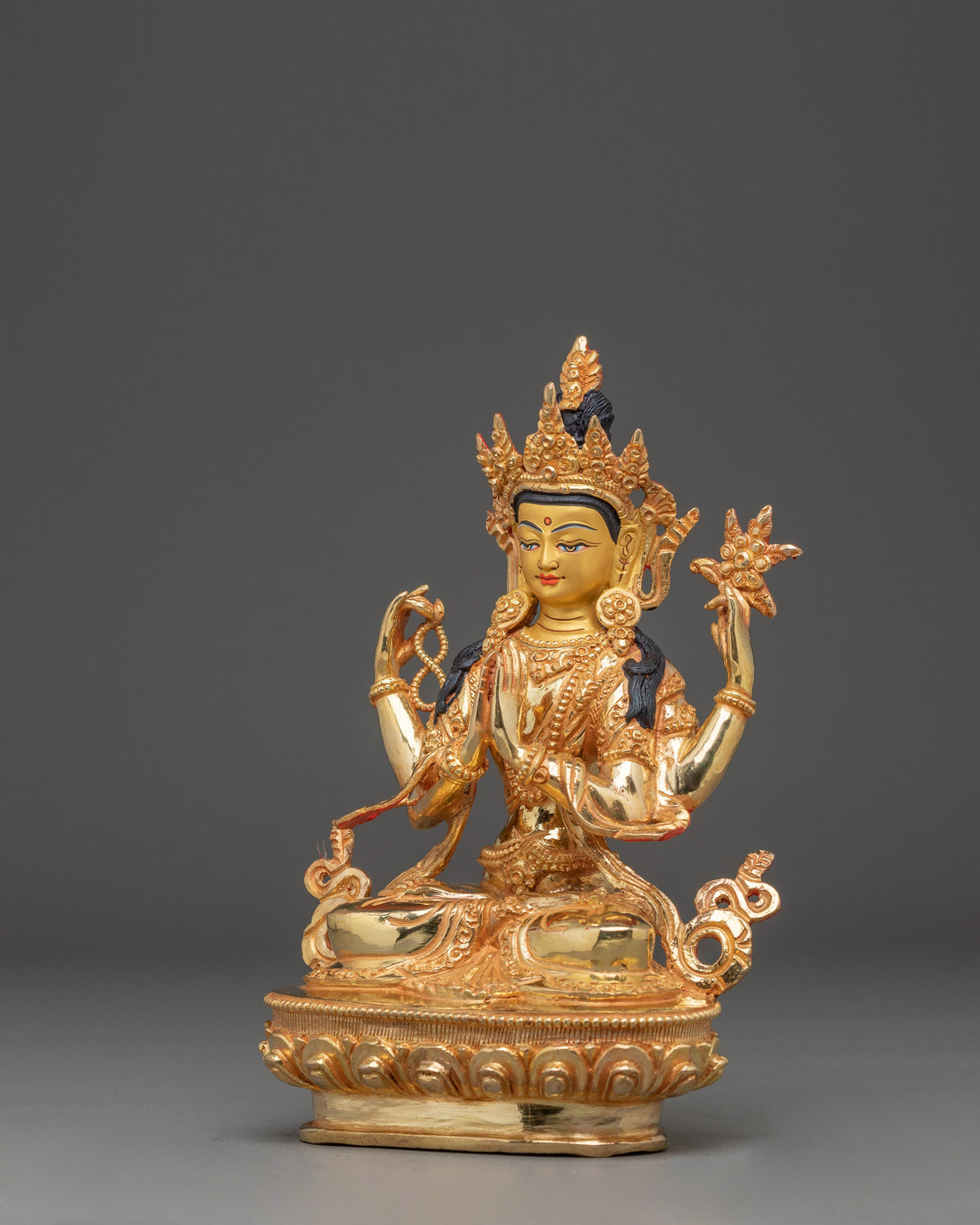 Chenrezig Protector Statue | Tibetan Symbol Of Compassion