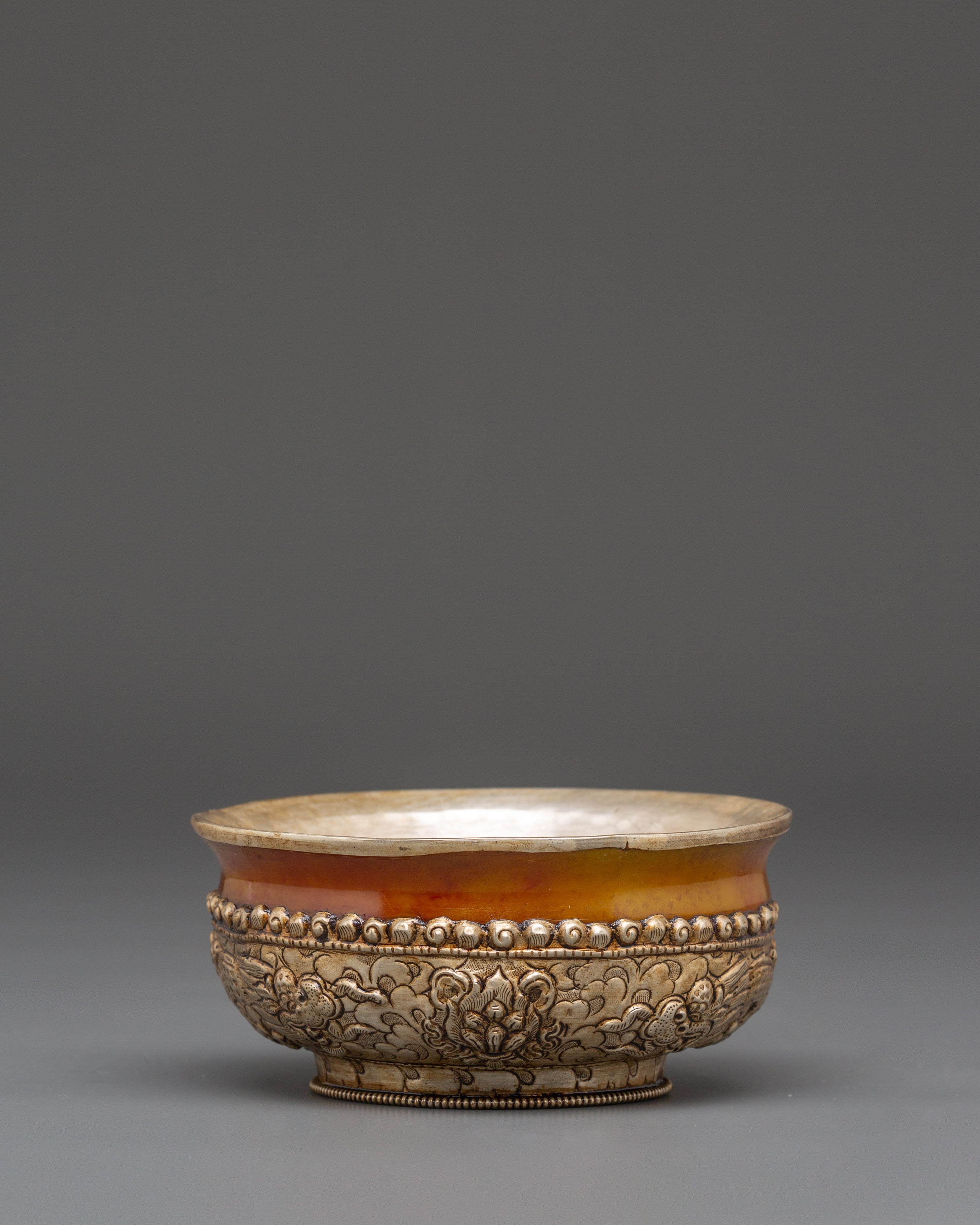 Amber Ritual Bowl | Sacred Altar Decor
