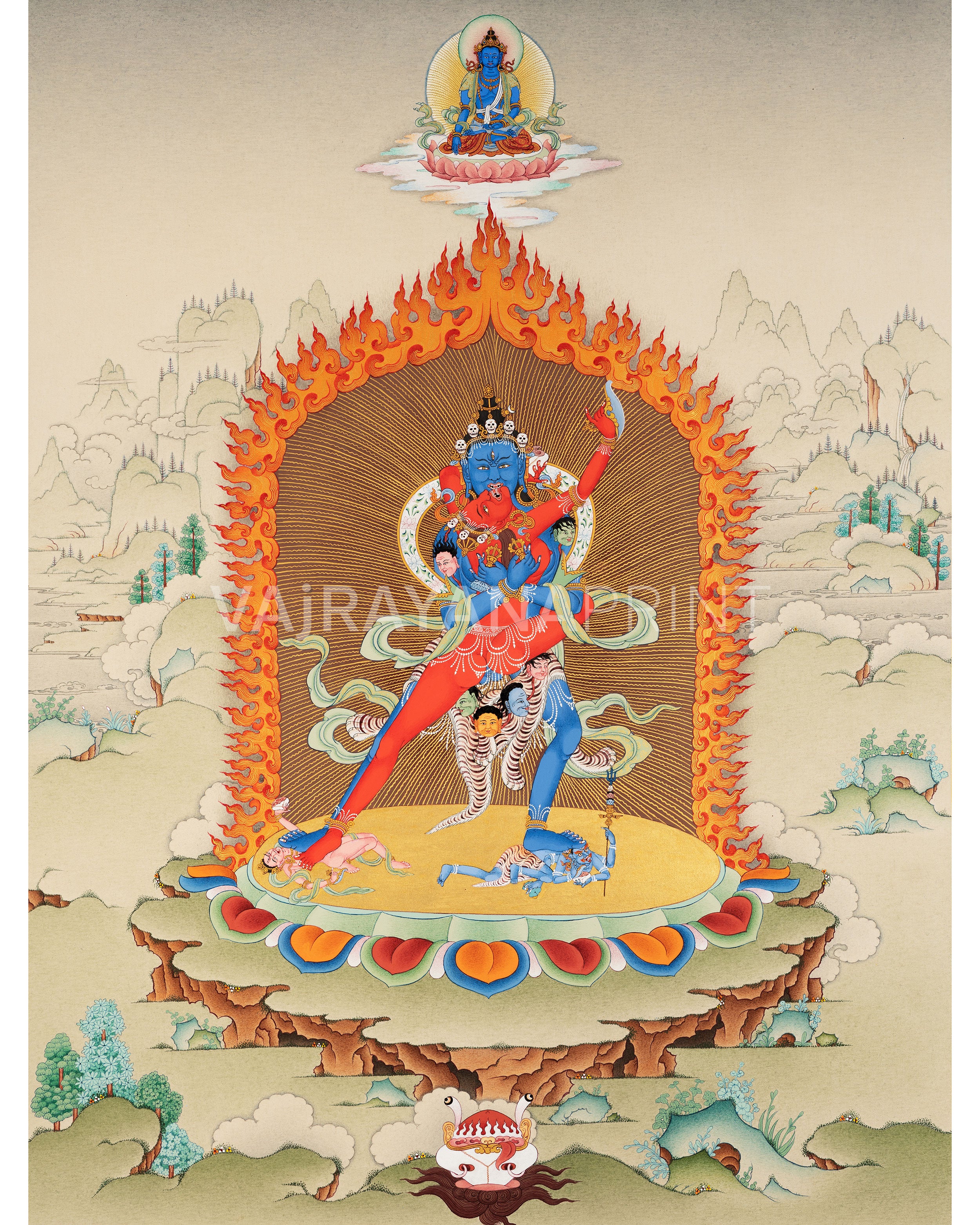 chakrasambhara-thangka-print