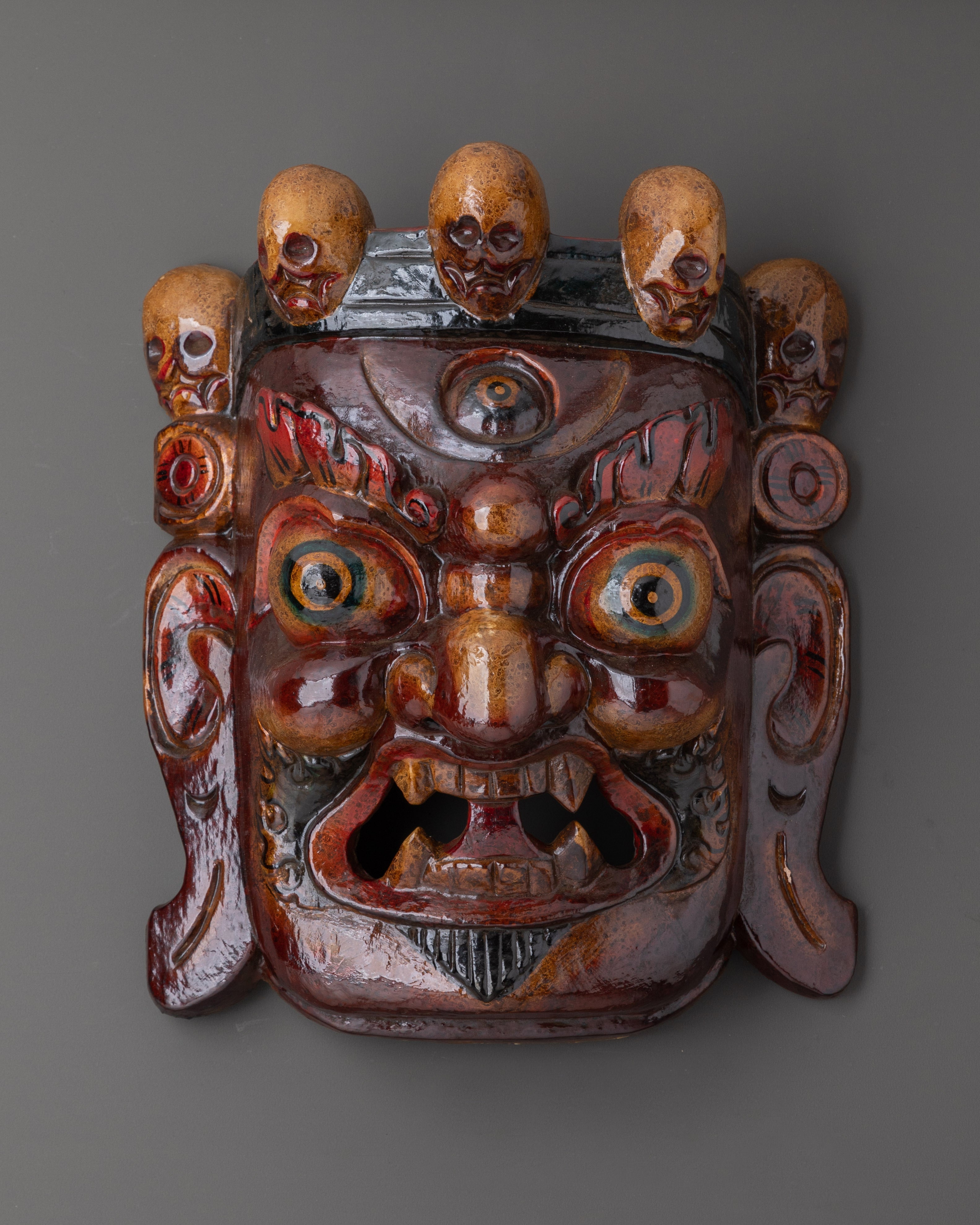 Mahakala Mask Wall Decor