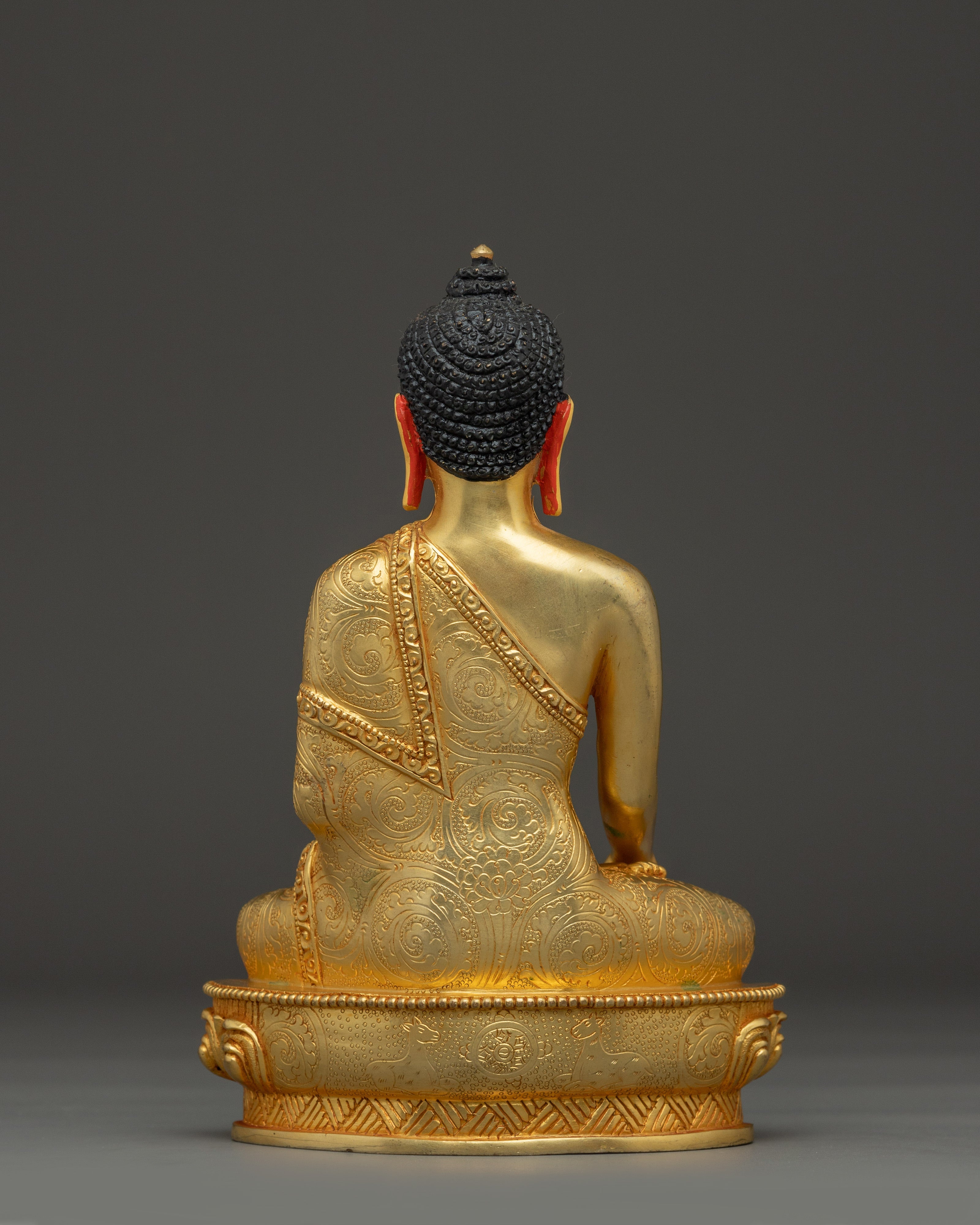 Tibetan Shakyamuni Sculpture | Handcrafted Artwork
