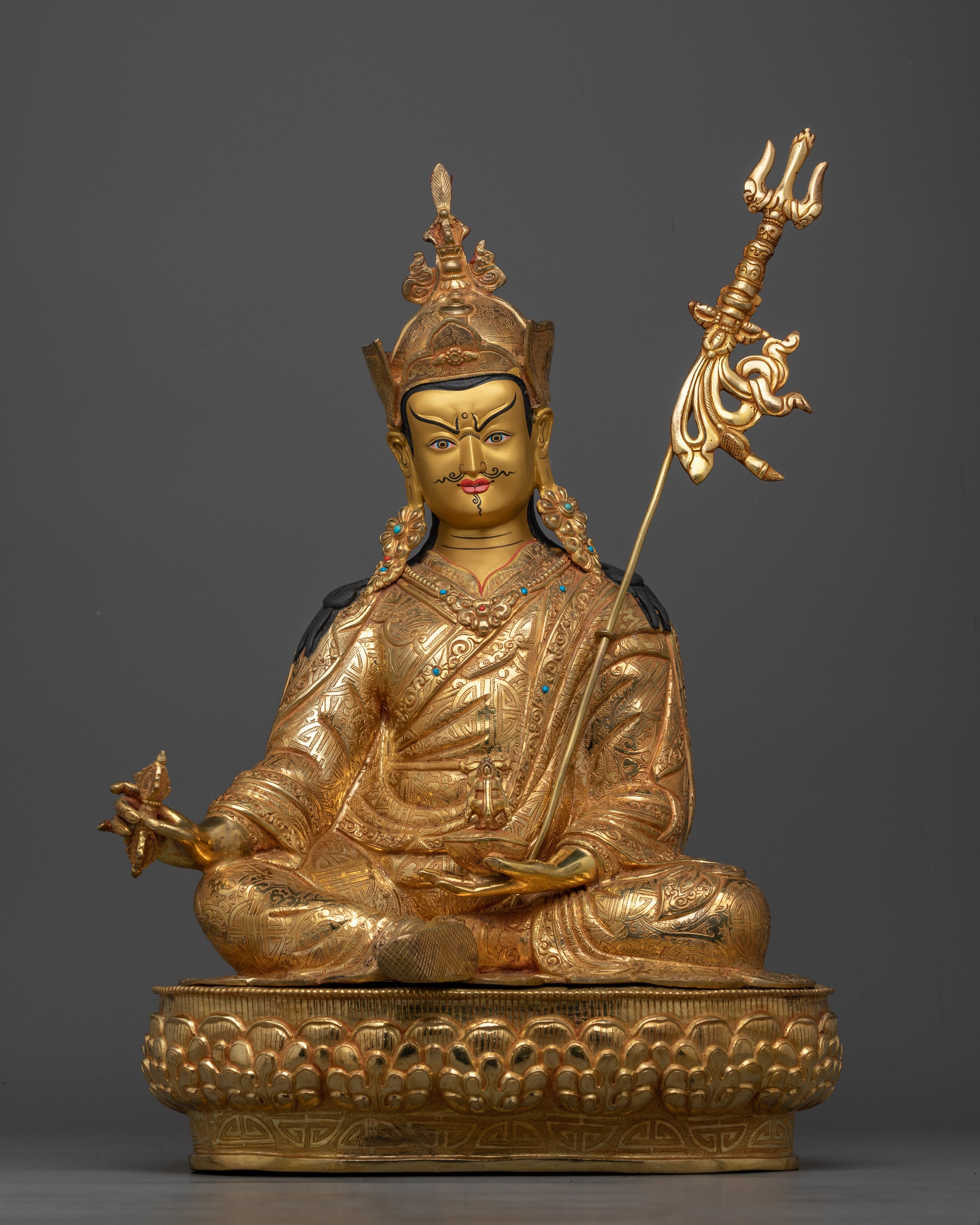 Handcrafted Guru Rinpoche Statue