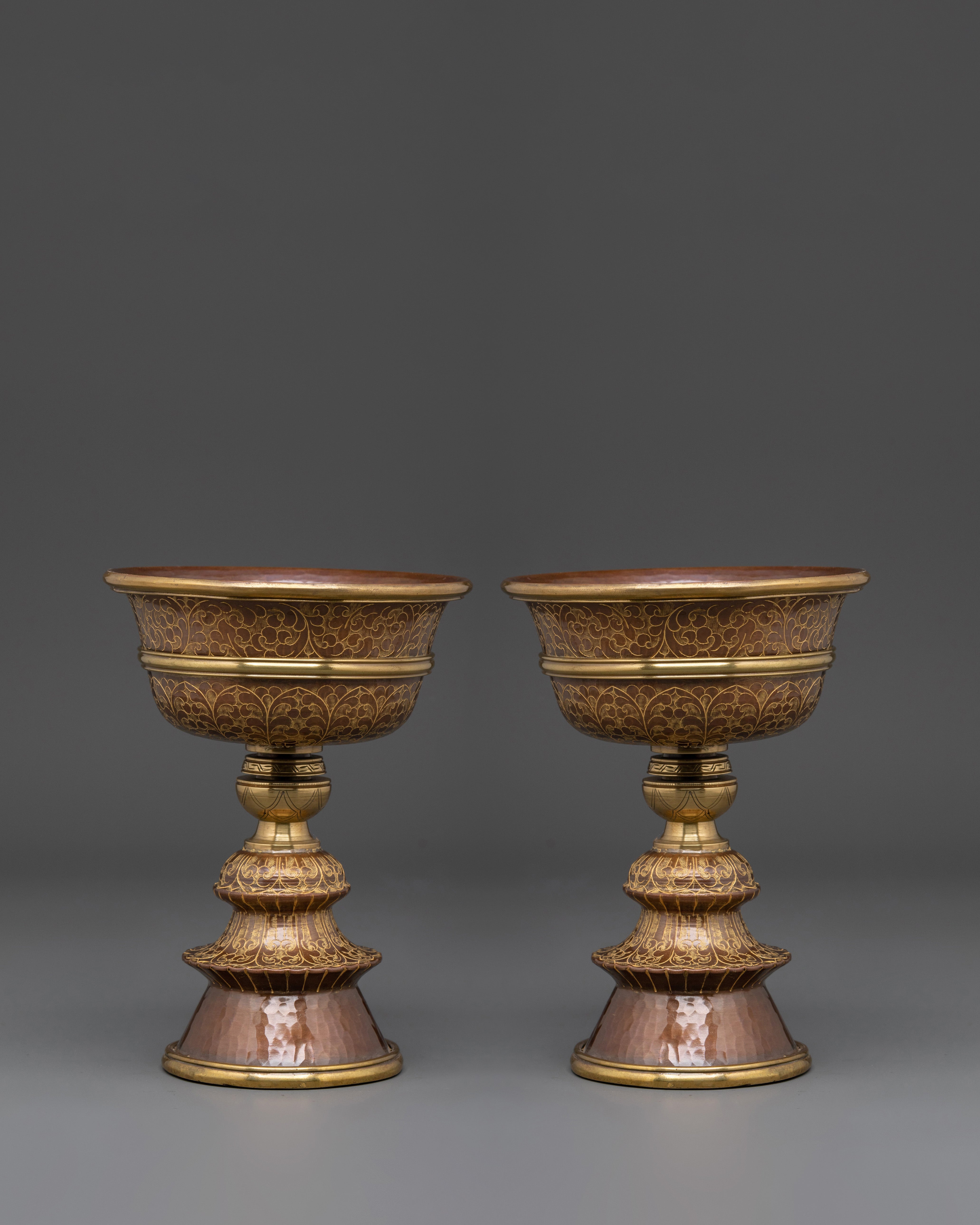 handmade-buddhist-ritual-butter-lamp-set