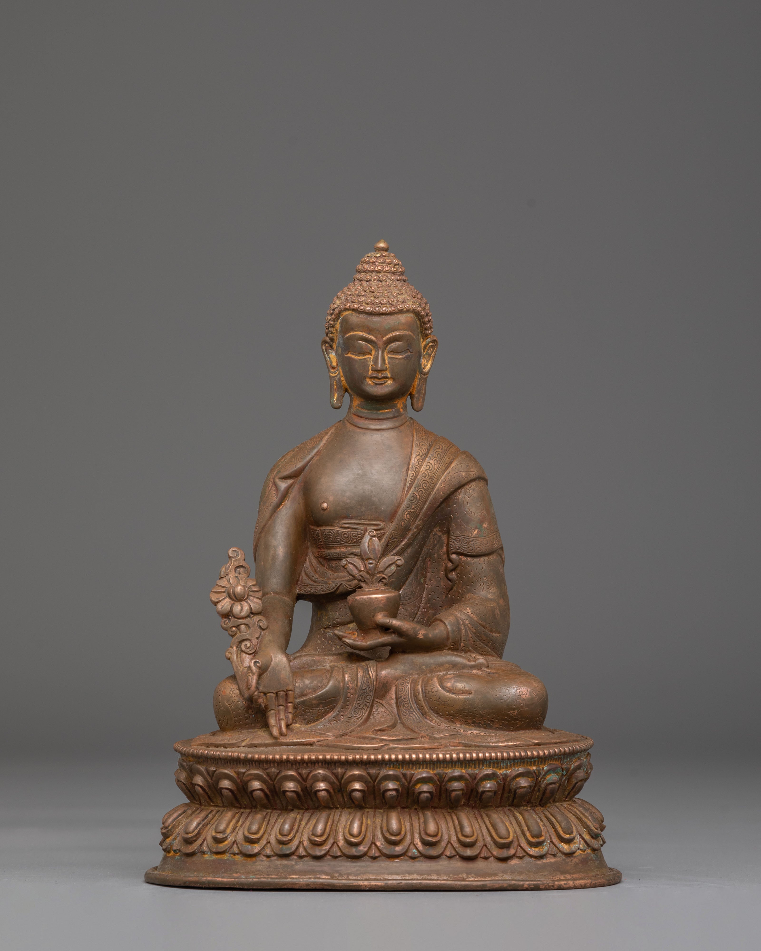 Medicine Buddha Handcrafted Sculpture