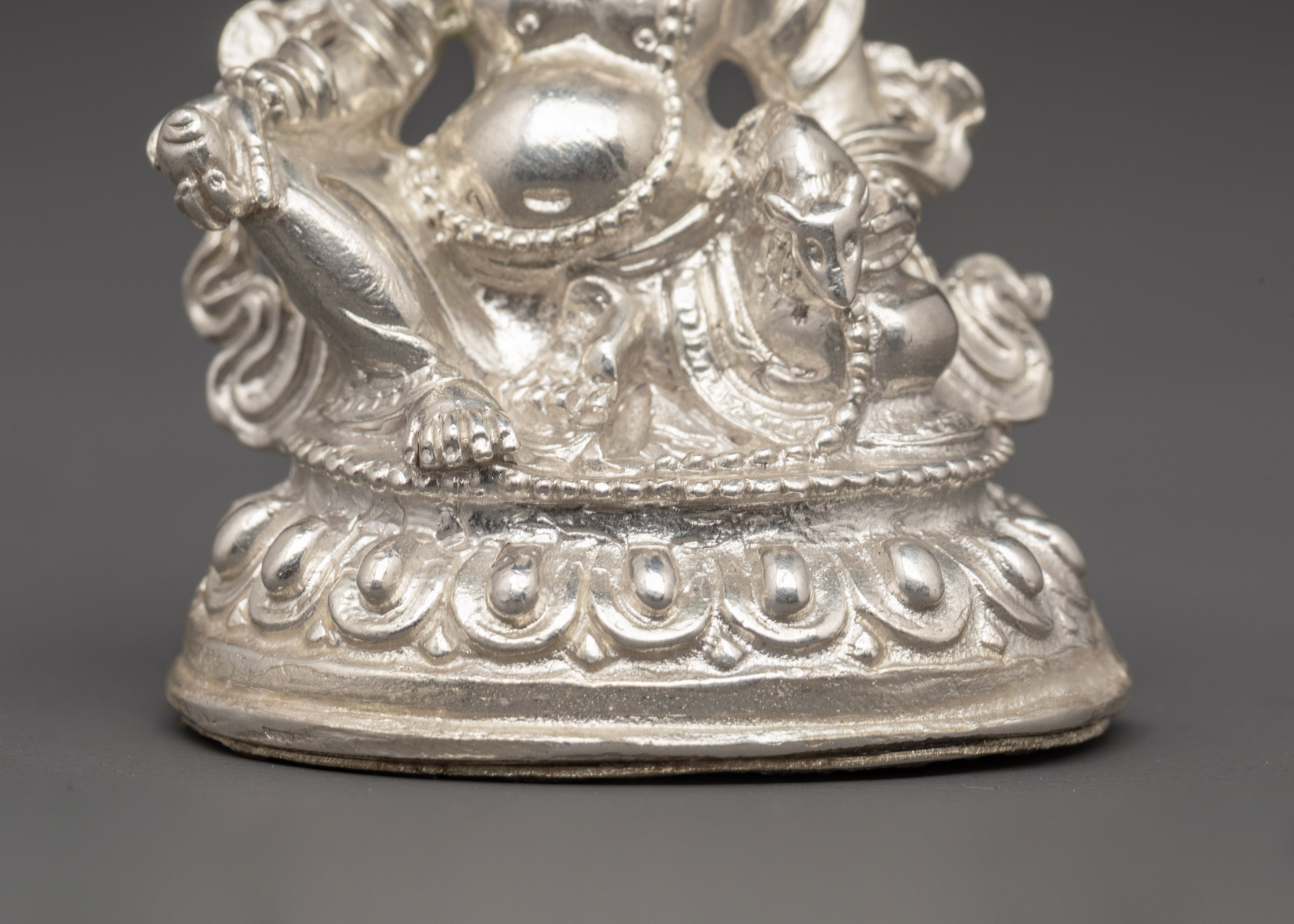Tibetan Dzambhala Wealth Deity Statue | God of Prosperity & Abundance