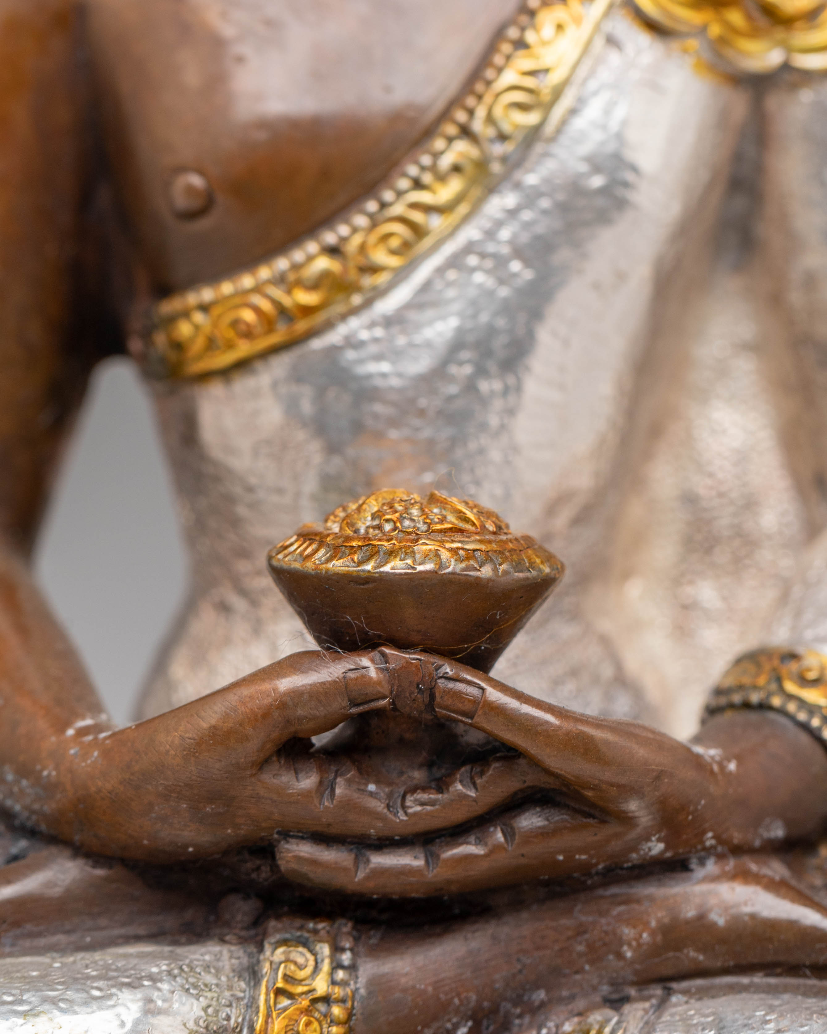 Handmade Buddhist Three-Buddha Set | Three-Buddha Set for Altar Worship