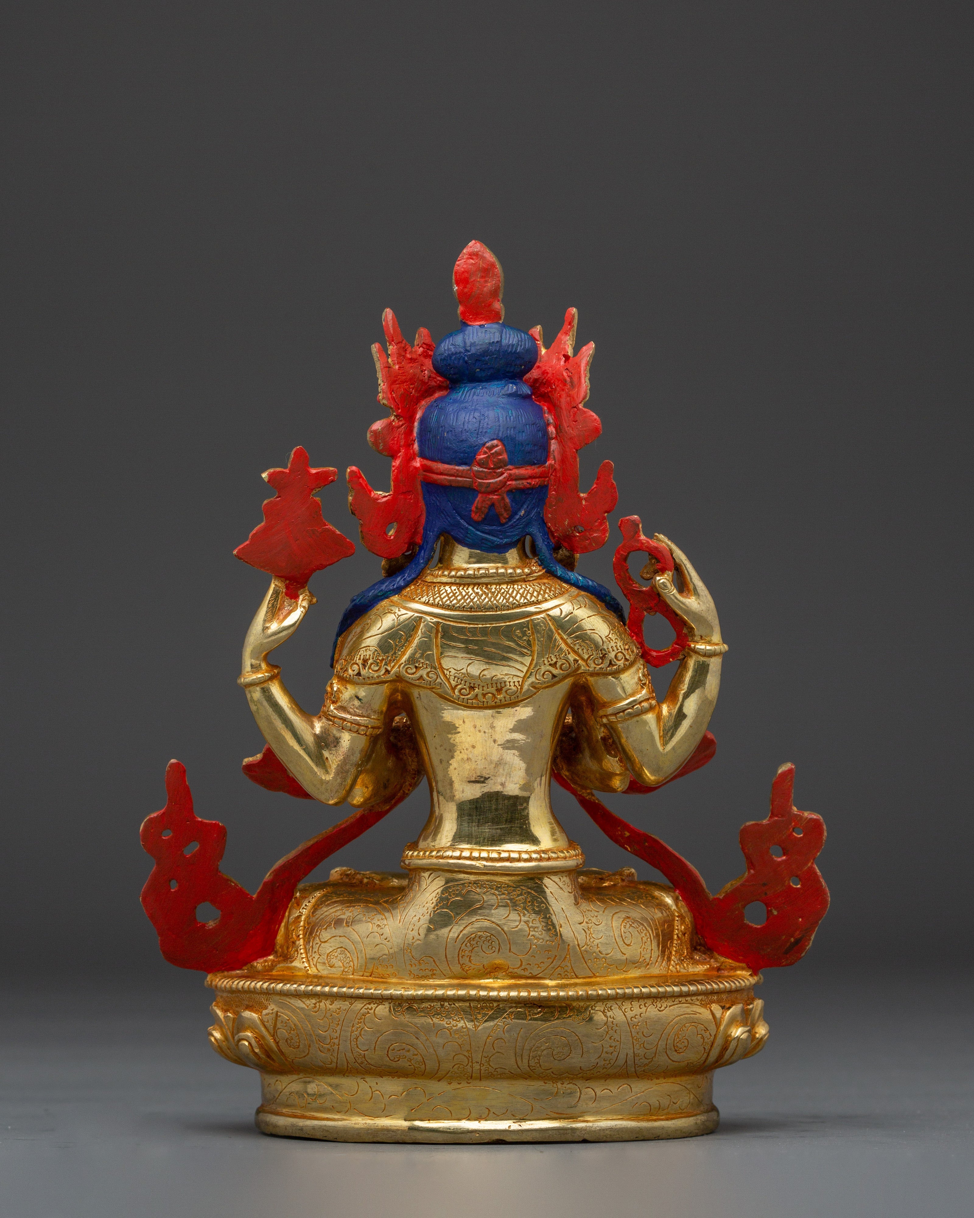 Divine Protector Chenrezig Statue | Bodhisattva of Compassion