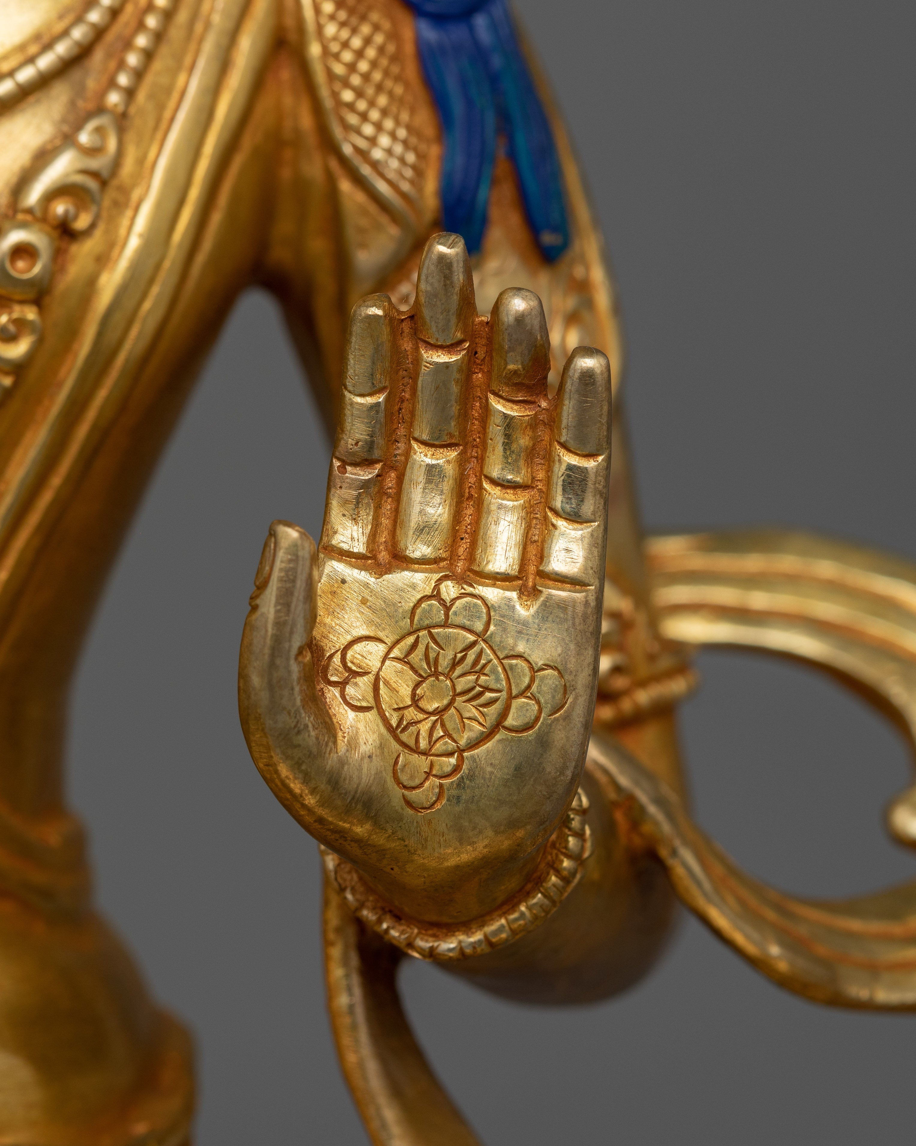 Handmade Beautiful Bodhisattva Statue | Traditional Himalayan Art