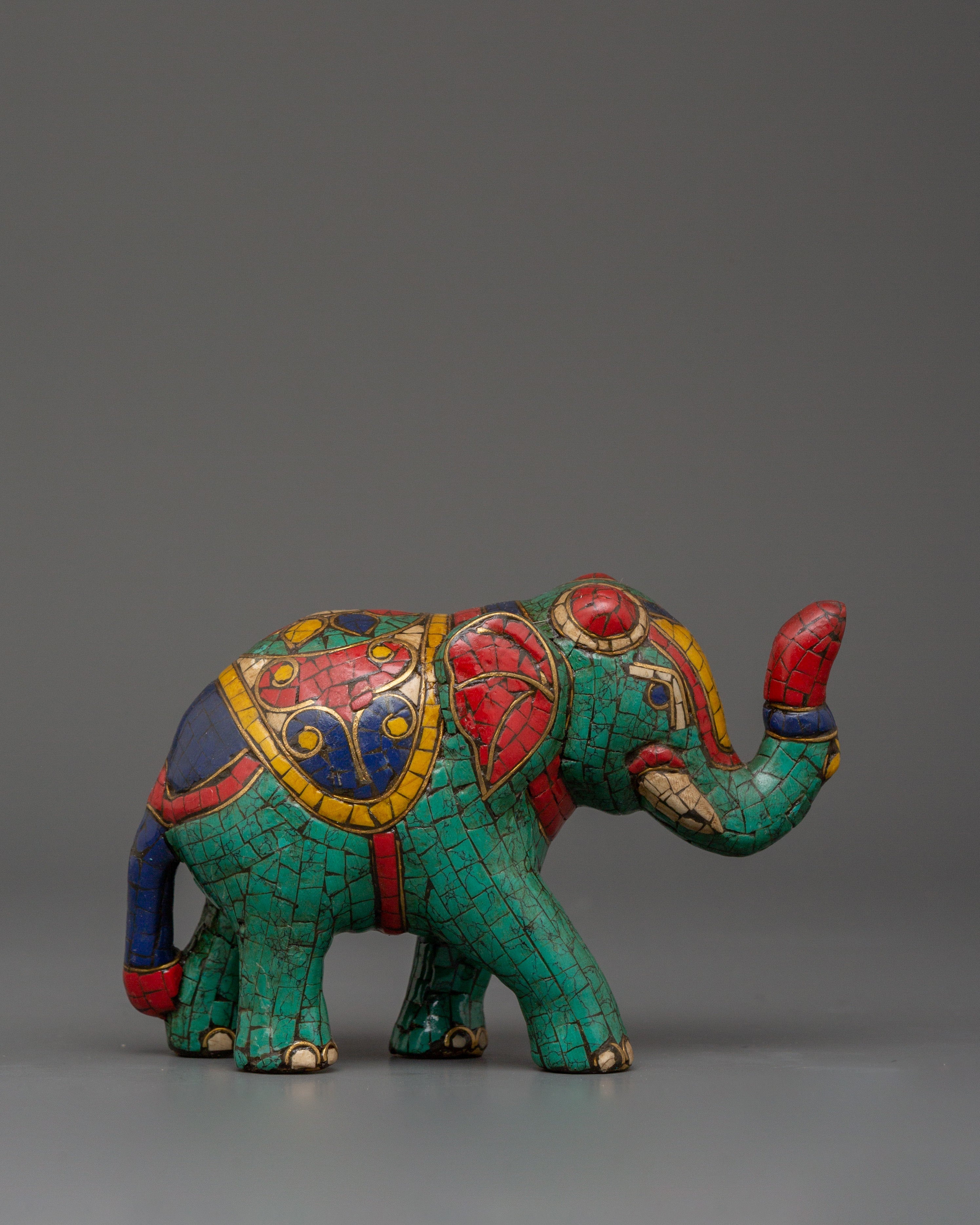 decorative-brass-elephant-statue
