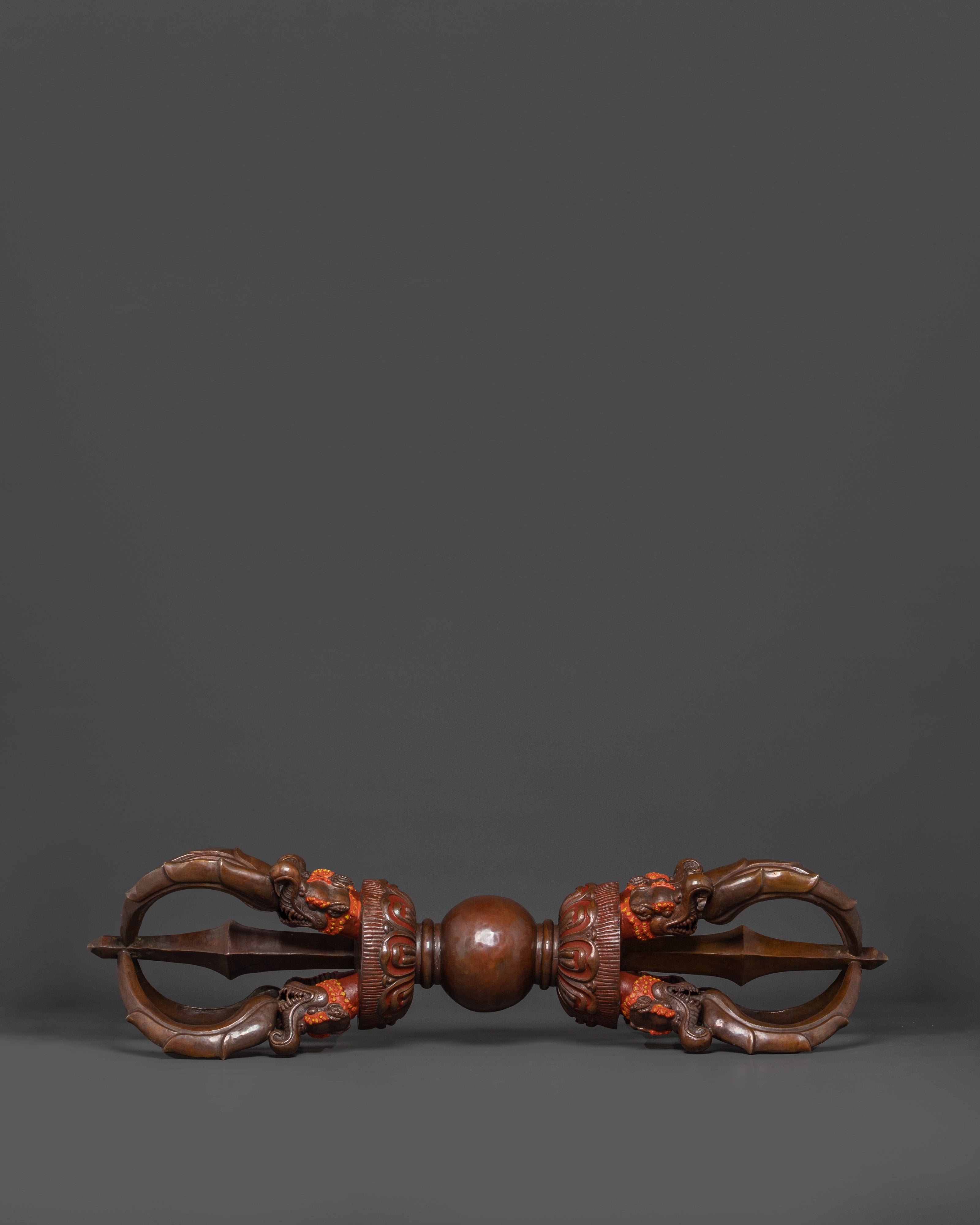 Sacred Oxidized Copper Vajra