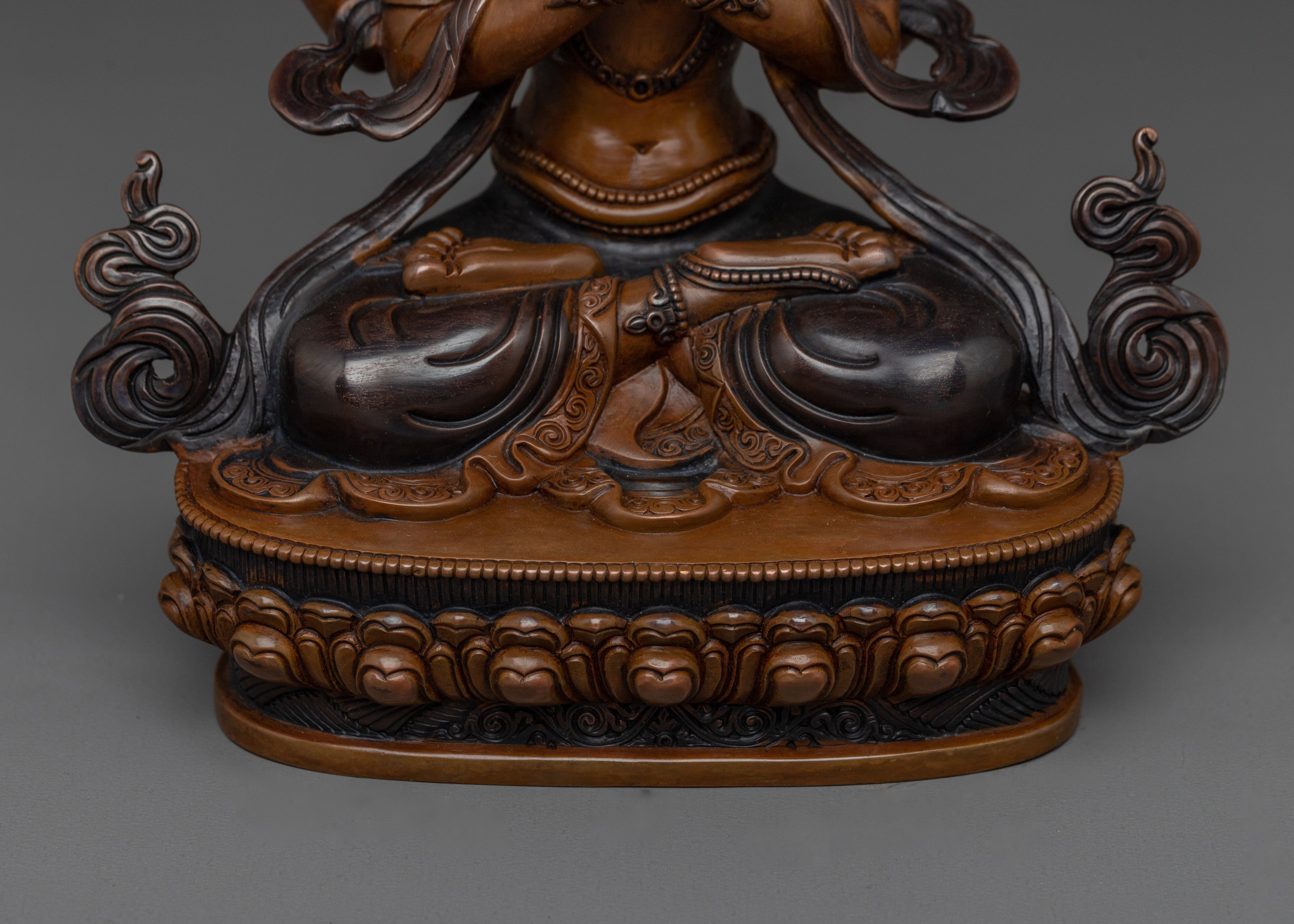 Handcrafted Buddha Statue of Chenrezig | Protector and Healer in Tibetan Buddhism