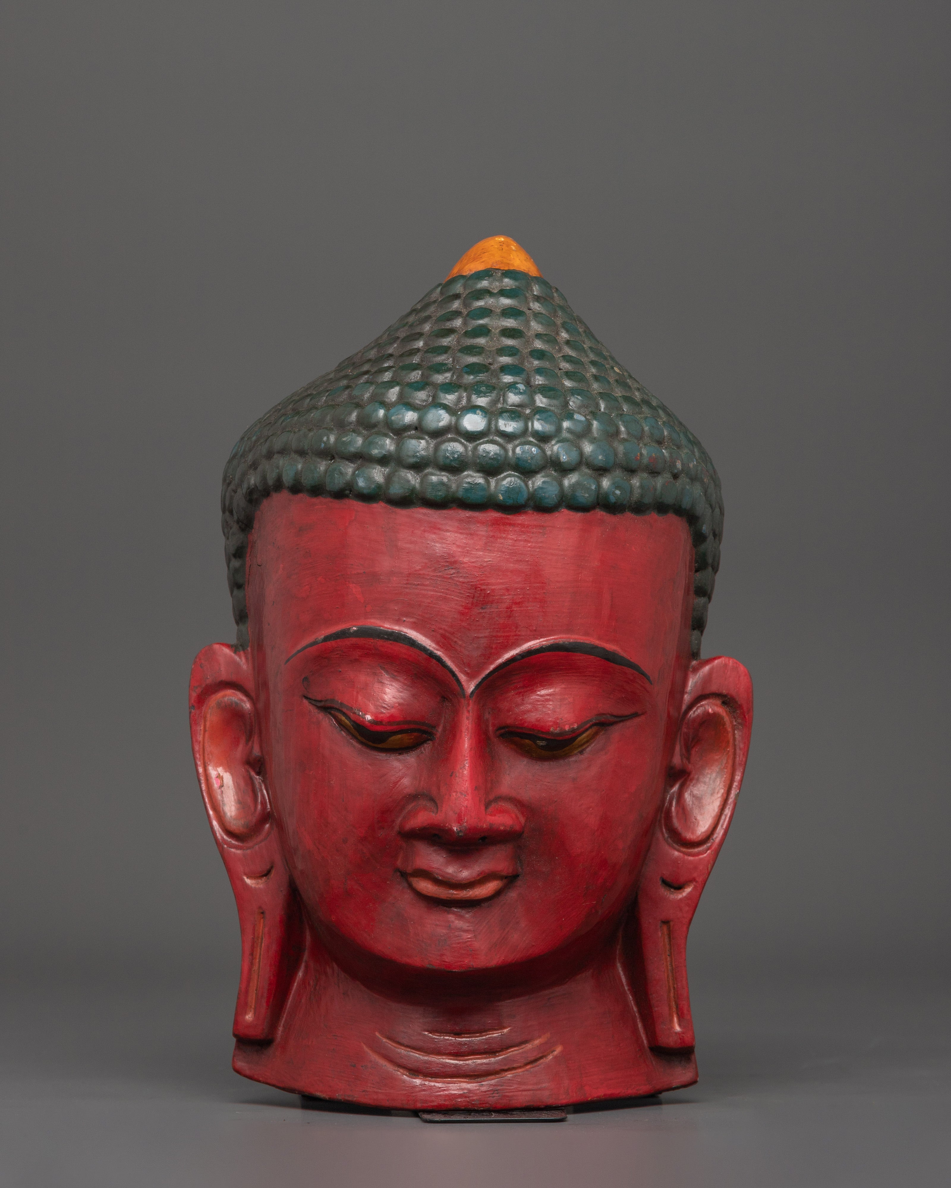 buddha-red-wooden-wall-hanging-mask