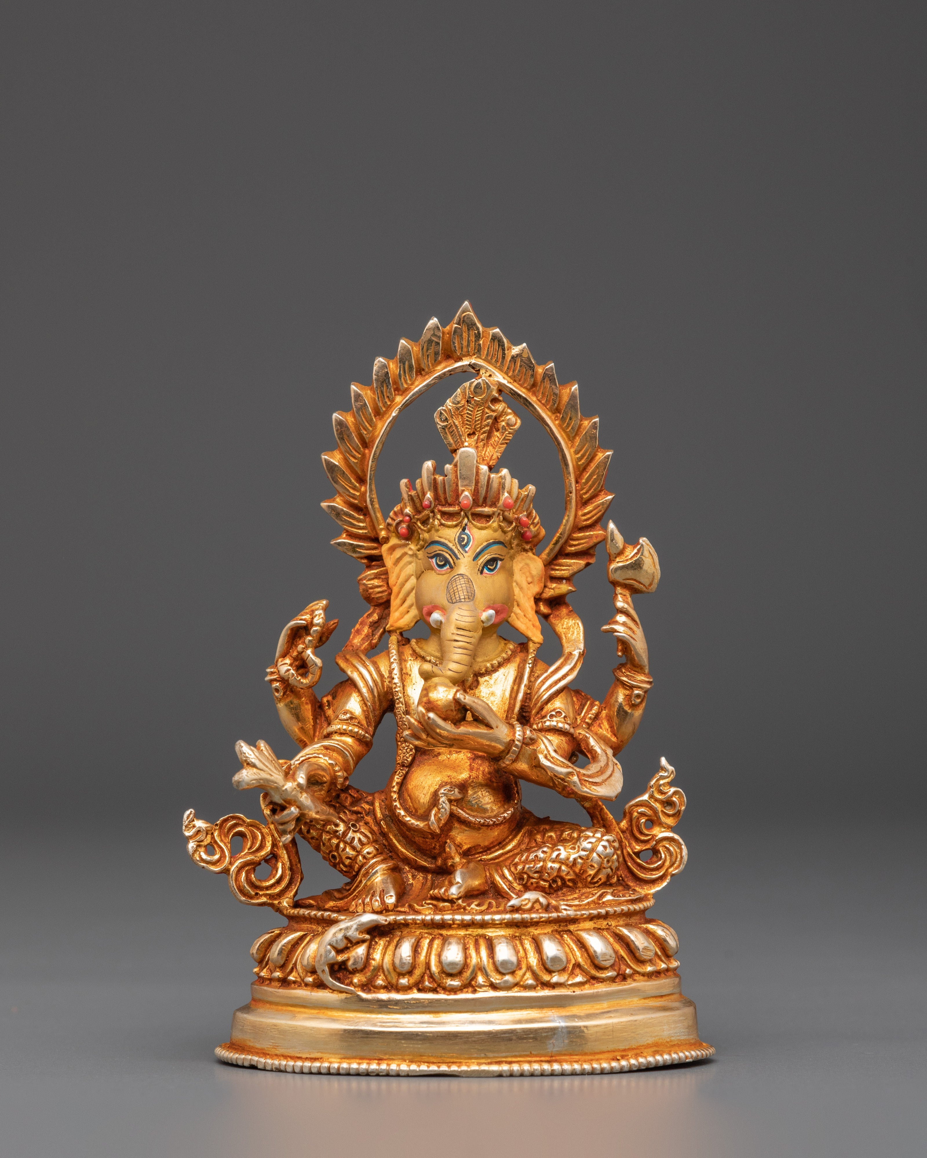 Handmade Sculpture of Ganesh | Idol for Prosperity, Wisdom & Spiritual Blessings