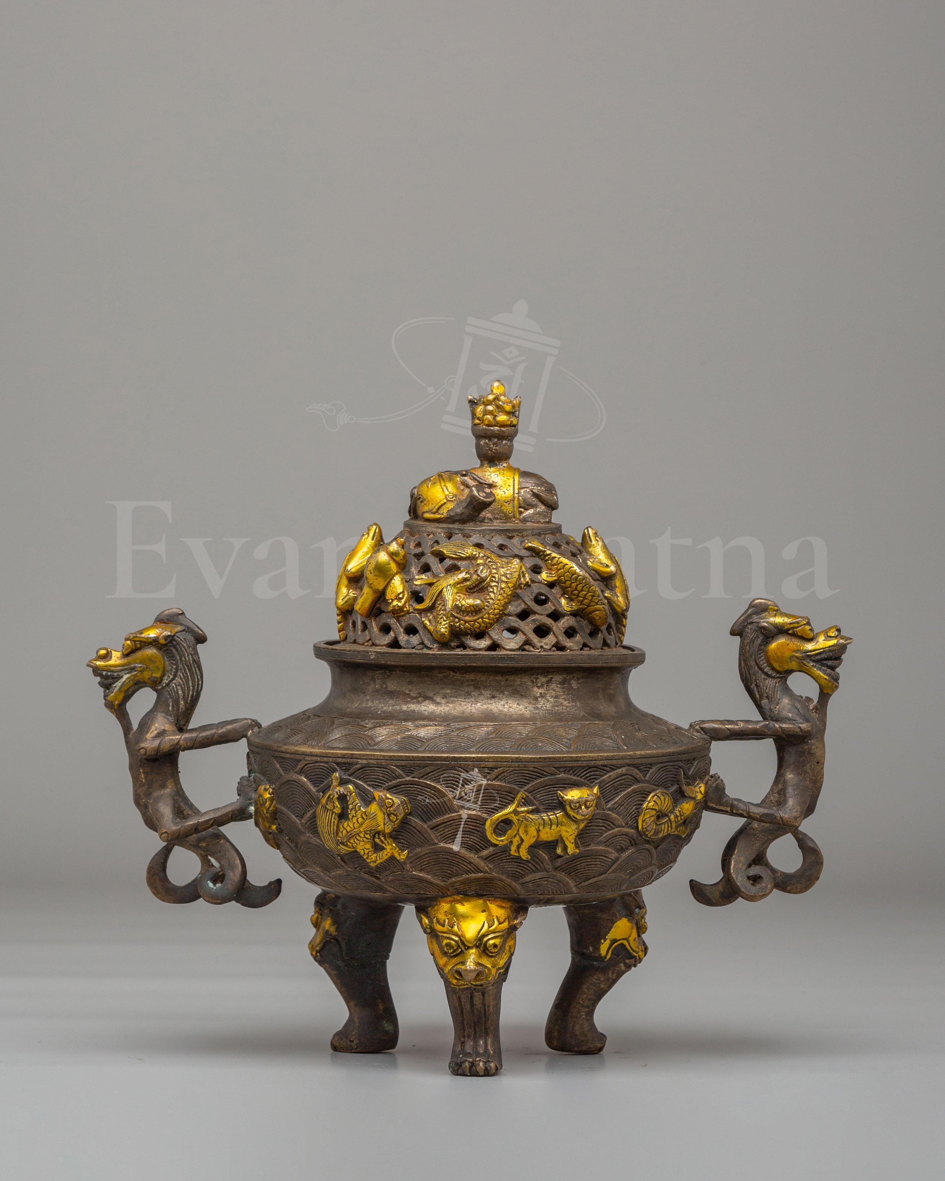 Buddhist Shrine Incense Burner