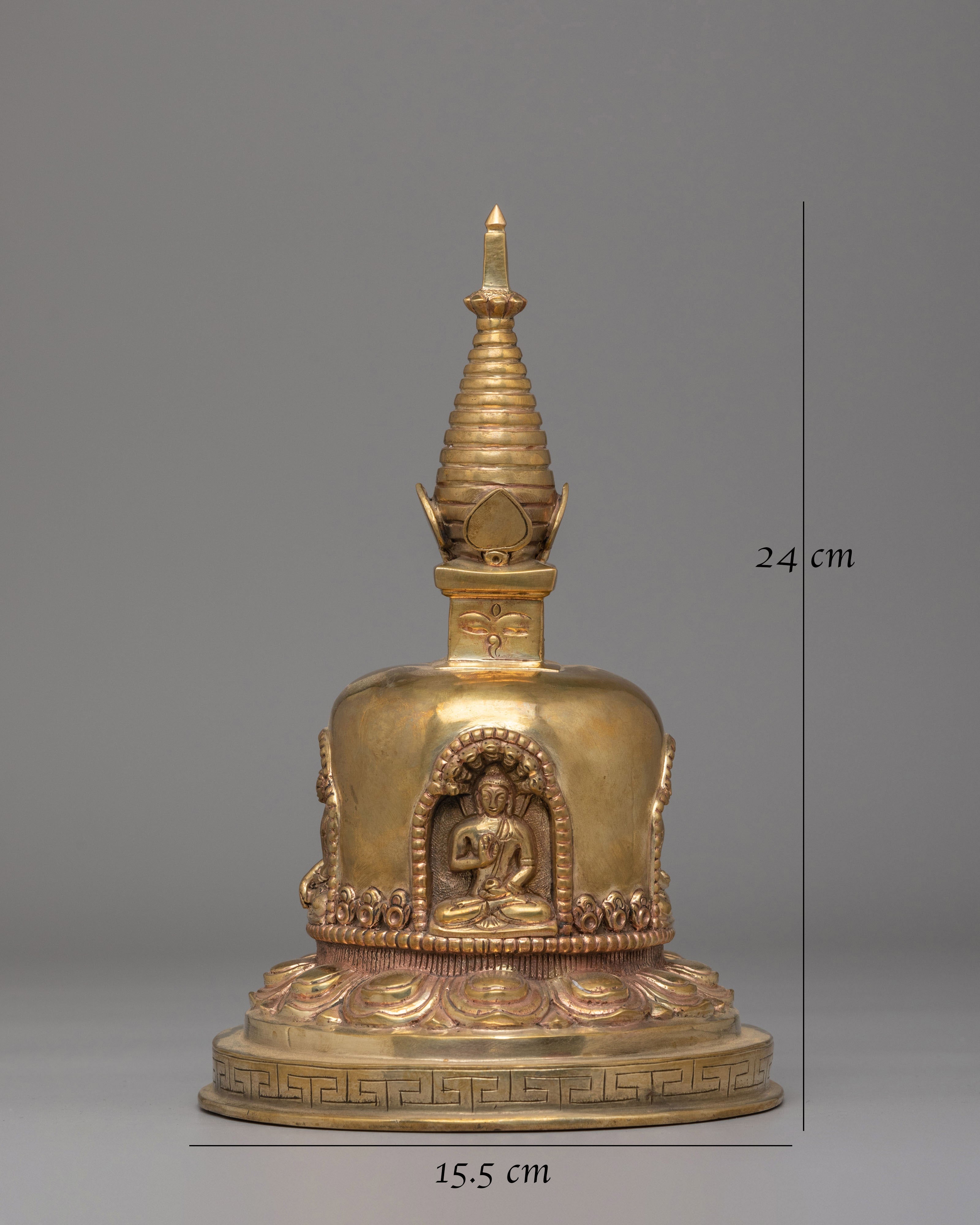 Traditional Chorten Kora | Buddhist Prayer Wheel for Meditation and Rituals