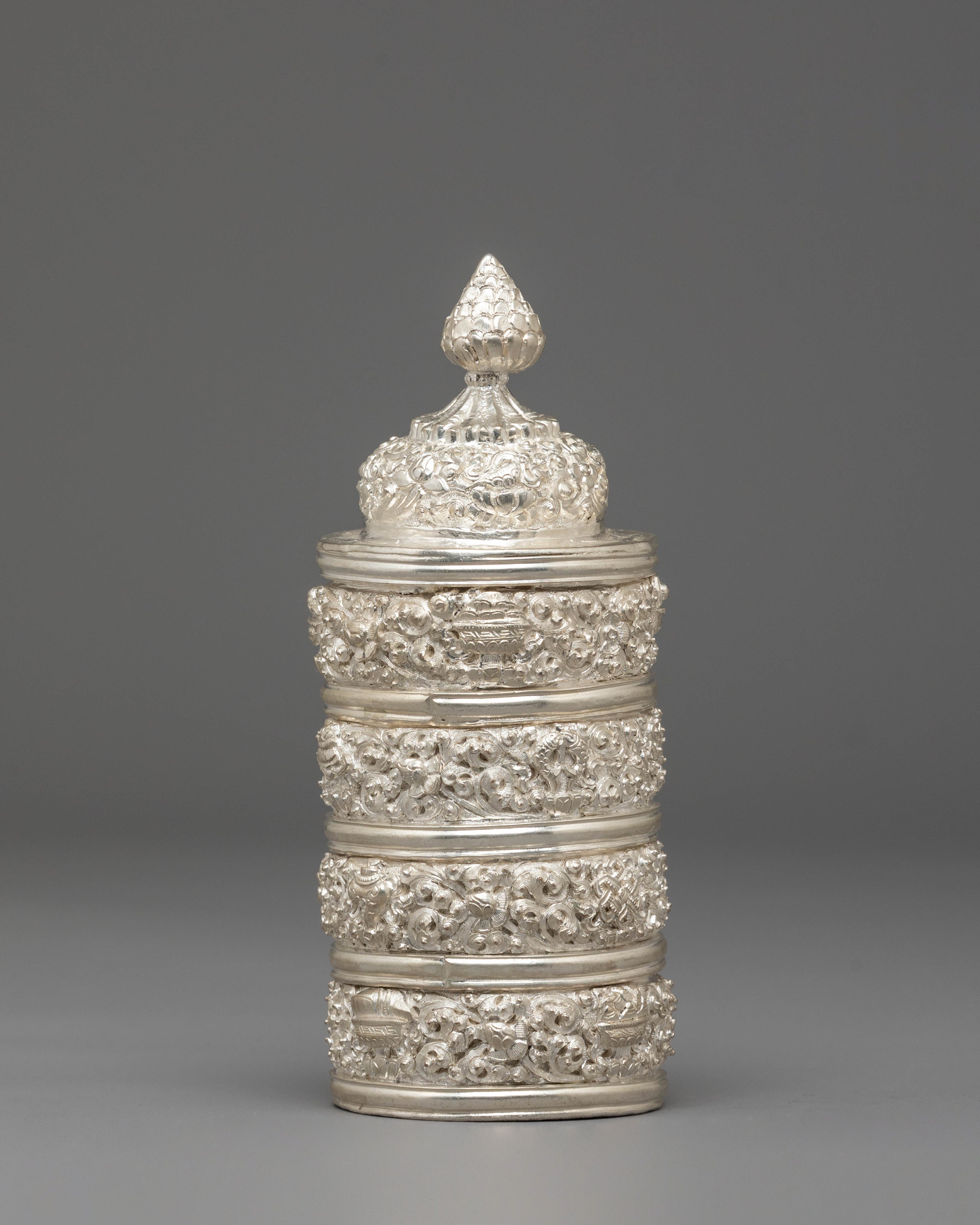 Traditional Rice Offering Pot for Puja and Ceremonies