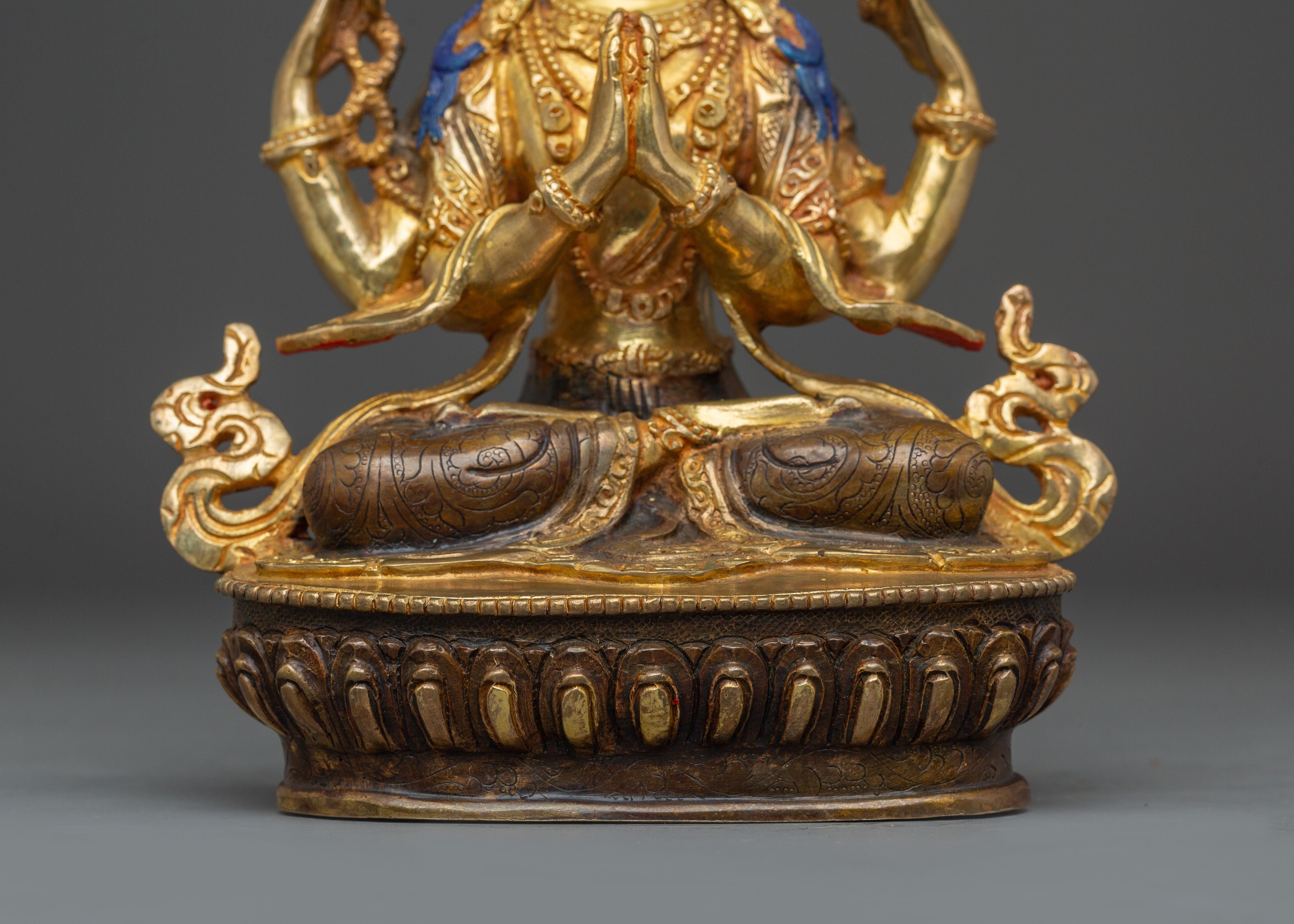 Lord of Mercy Chenrezig Artwork | Symbol of Loving-Kindness and Wisdom