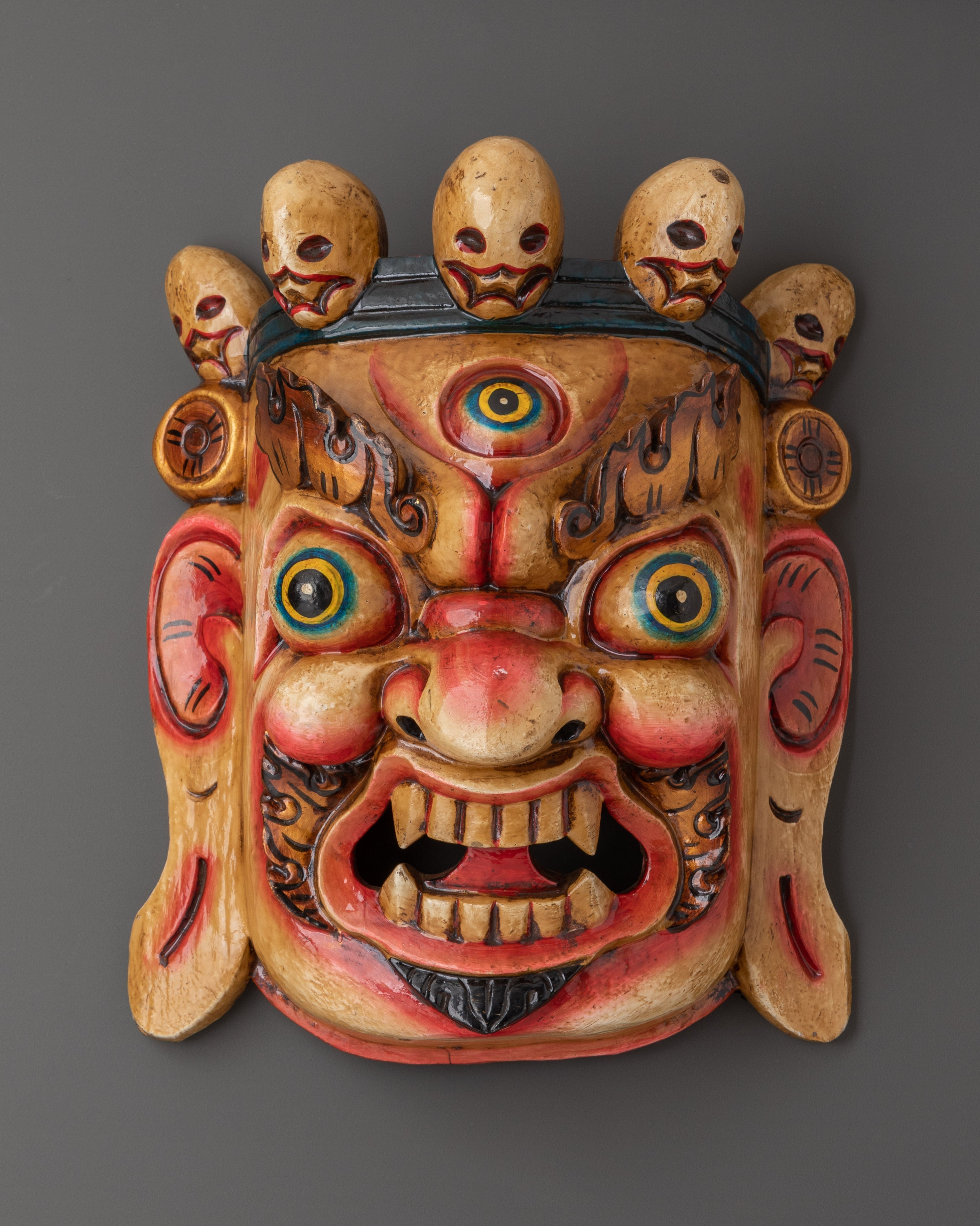 Spiritual protector mask Wall Hanging