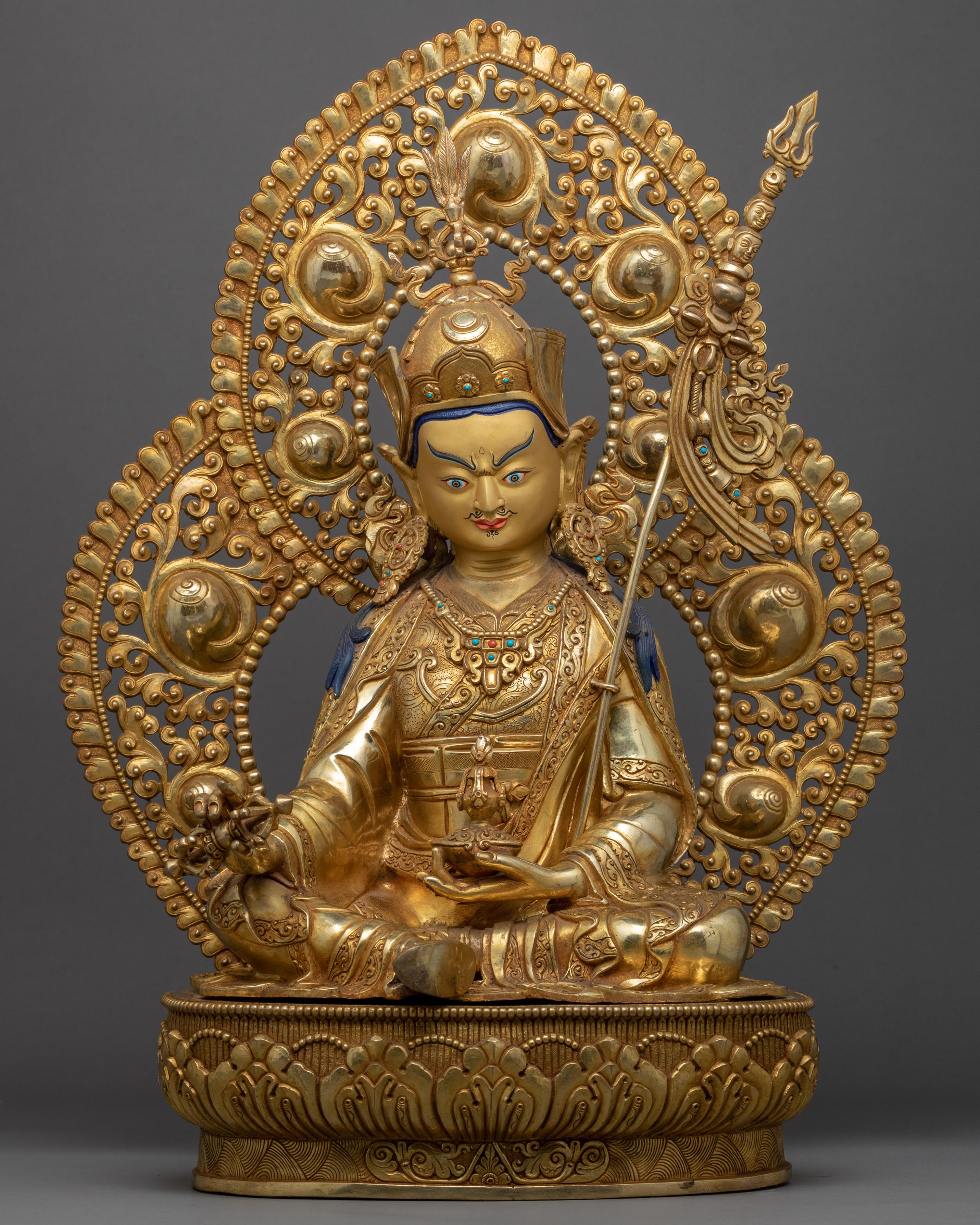 Lotus Born Padmasambhava Sculpture