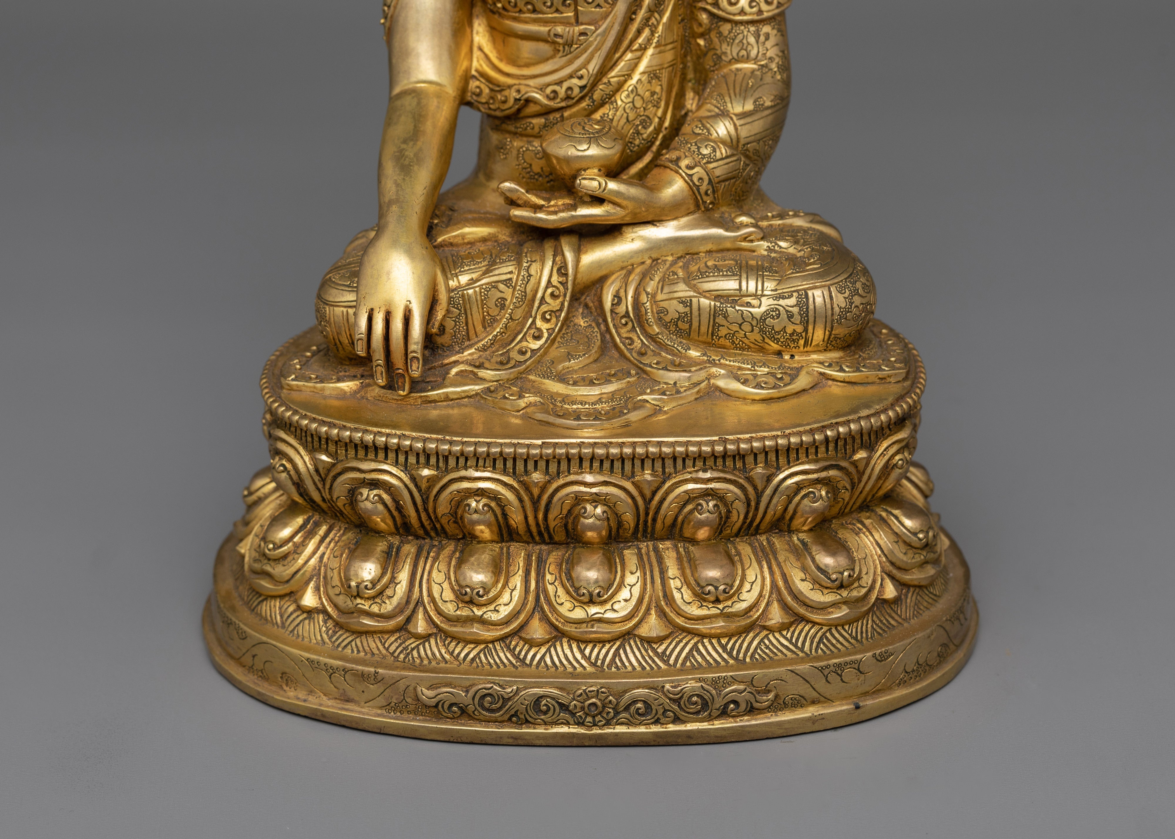 Buddha Shakyamuni Zen Decor for Shrines and Altars | Symbol of Enlightened Serenity
