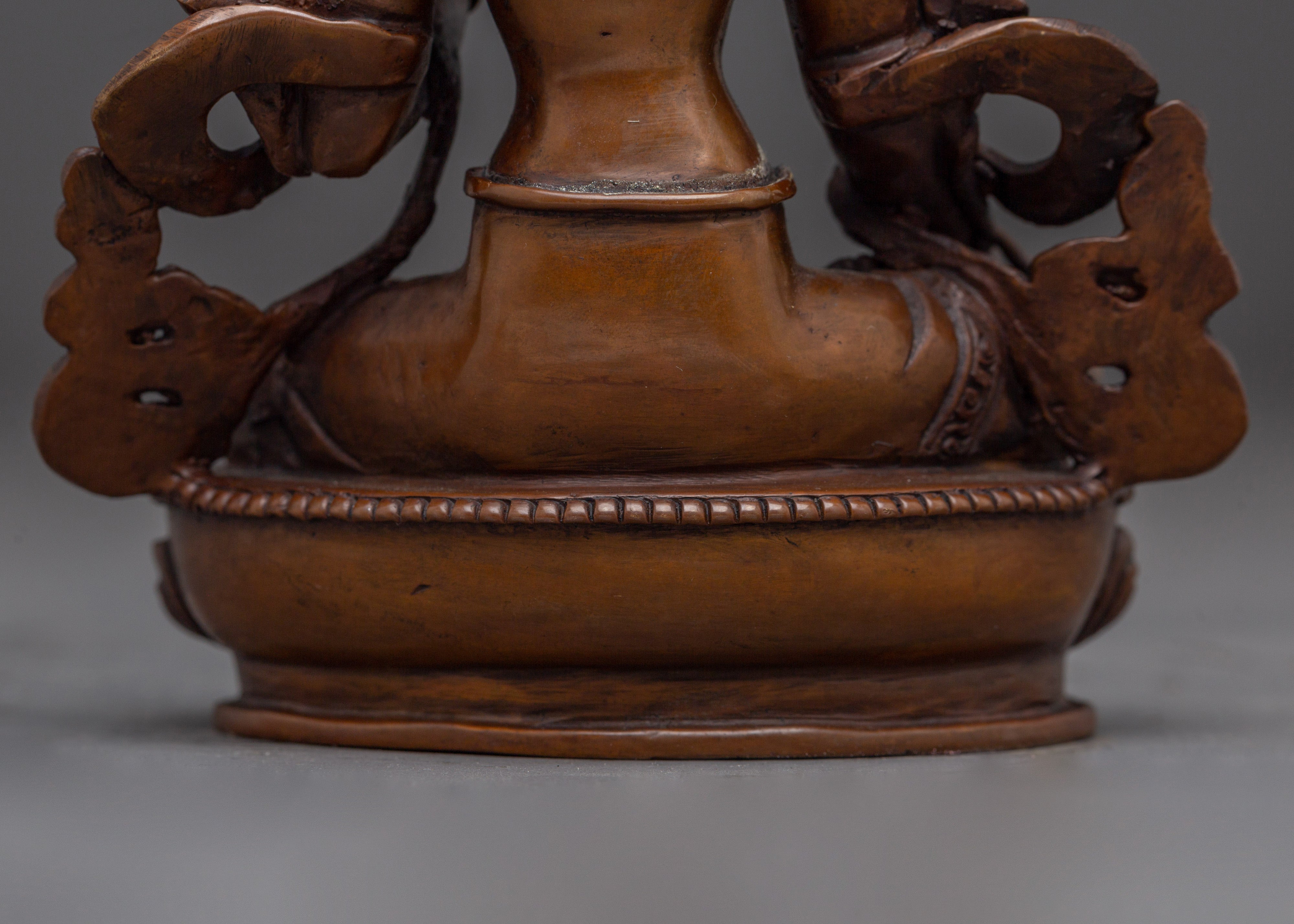 Oxidized Sita Tara Statue | White Tara - Tibetan Healing Deity