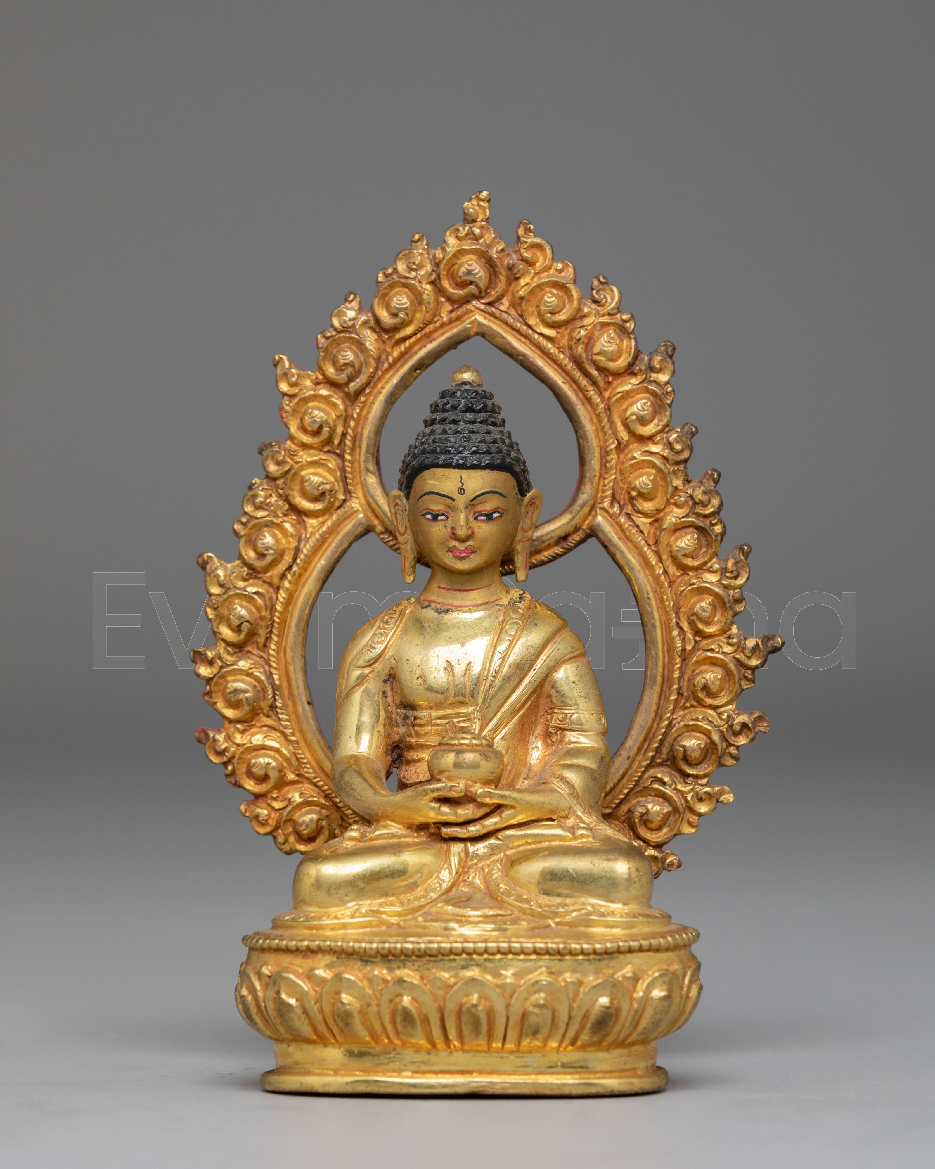 Copper Statue of Amitabha Buddha | Symbol of Infinite Light