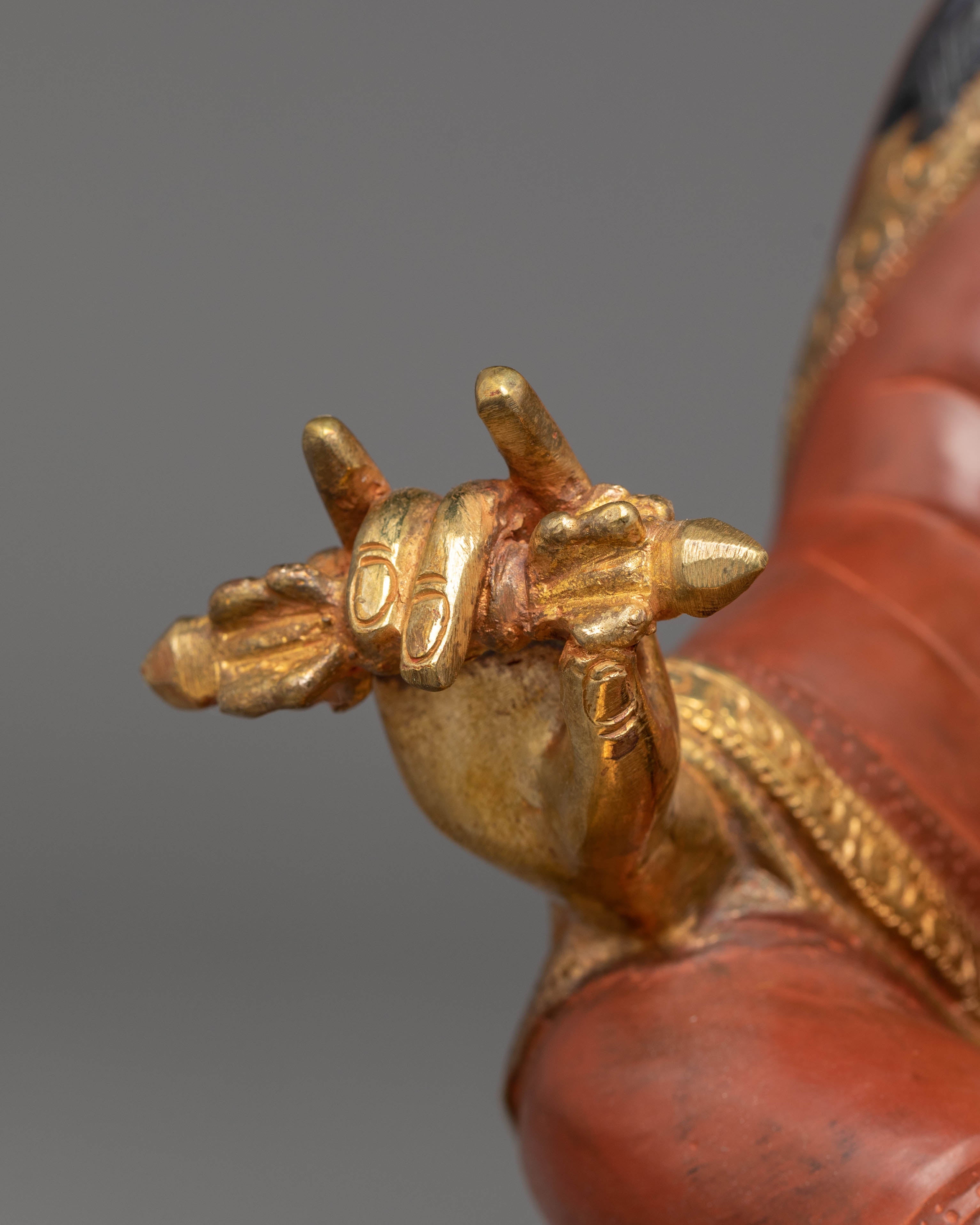 Guru Gyalpo Golden Statue | The Precious Master