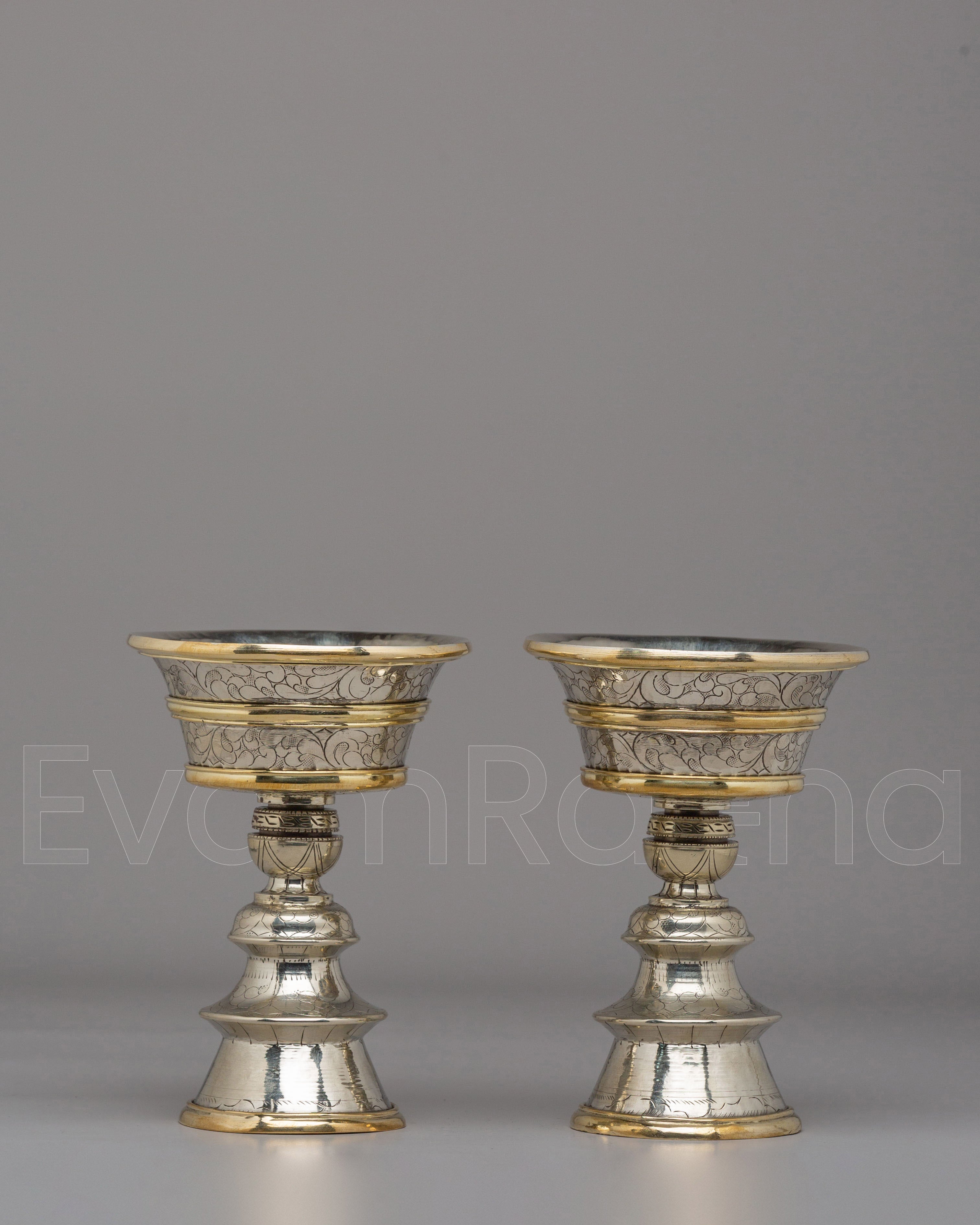 Himalayan Butter Lamp Set