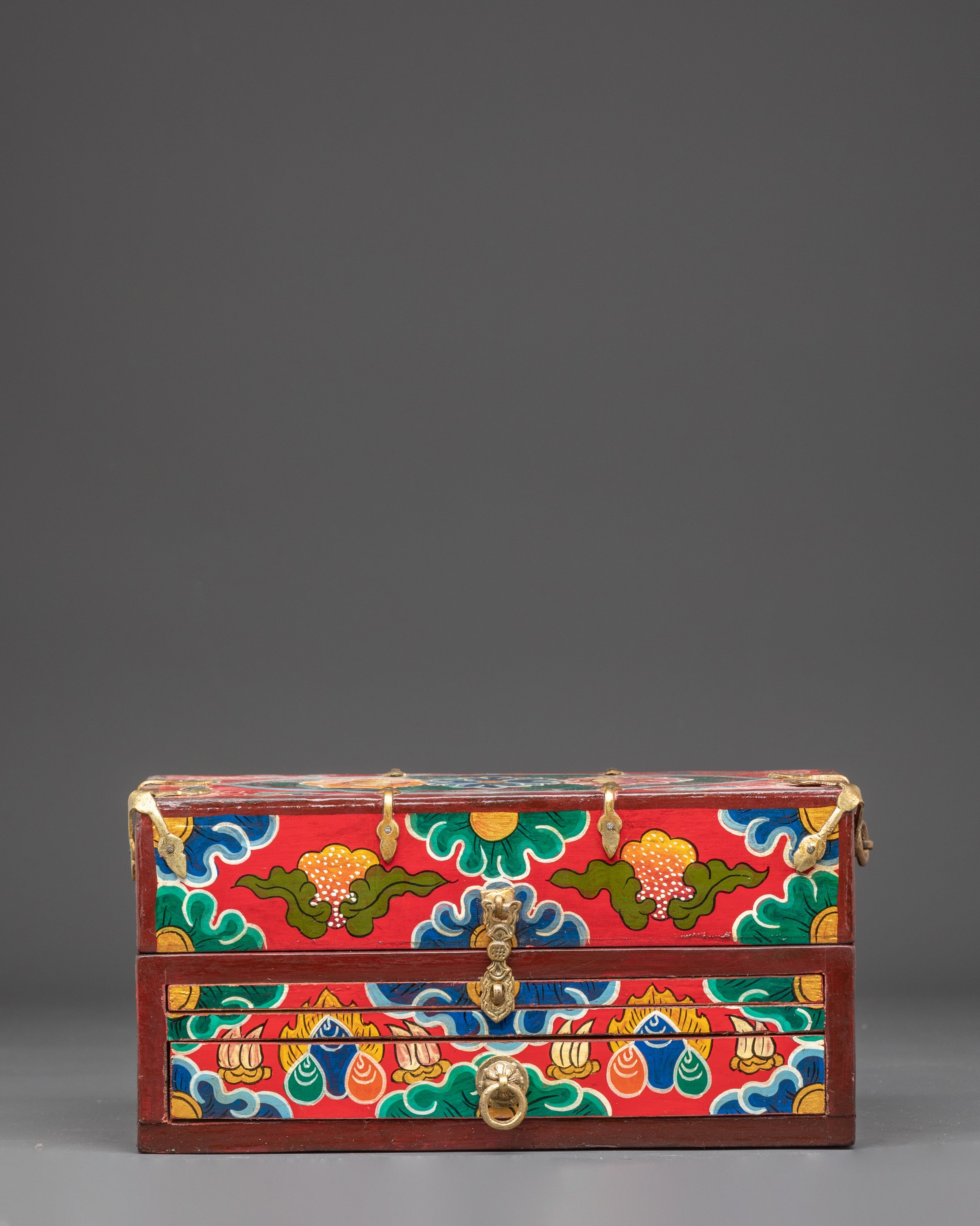 Handmade Traditional Himalayan Altar Box