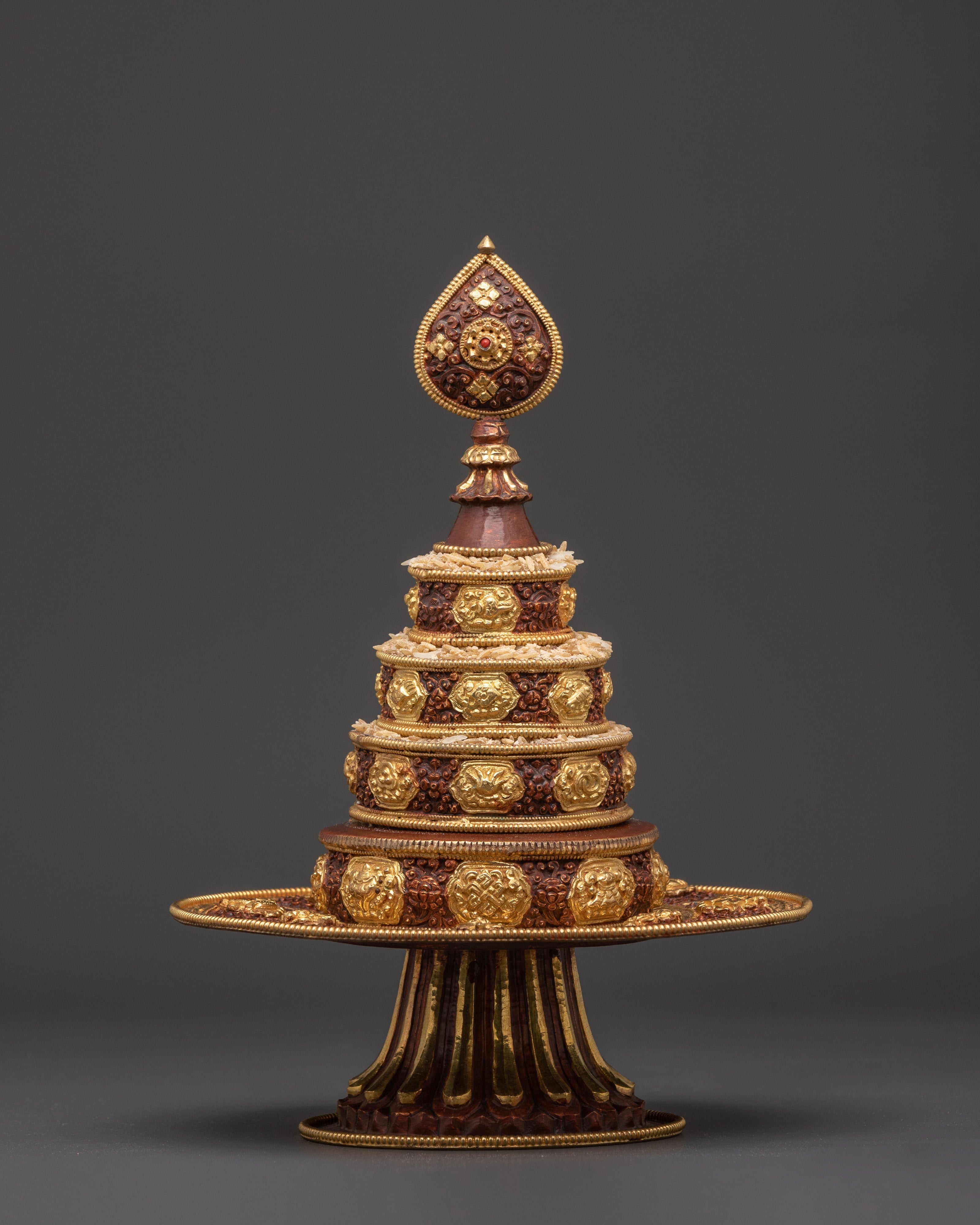 Gold Plated Mandala for Rituals
