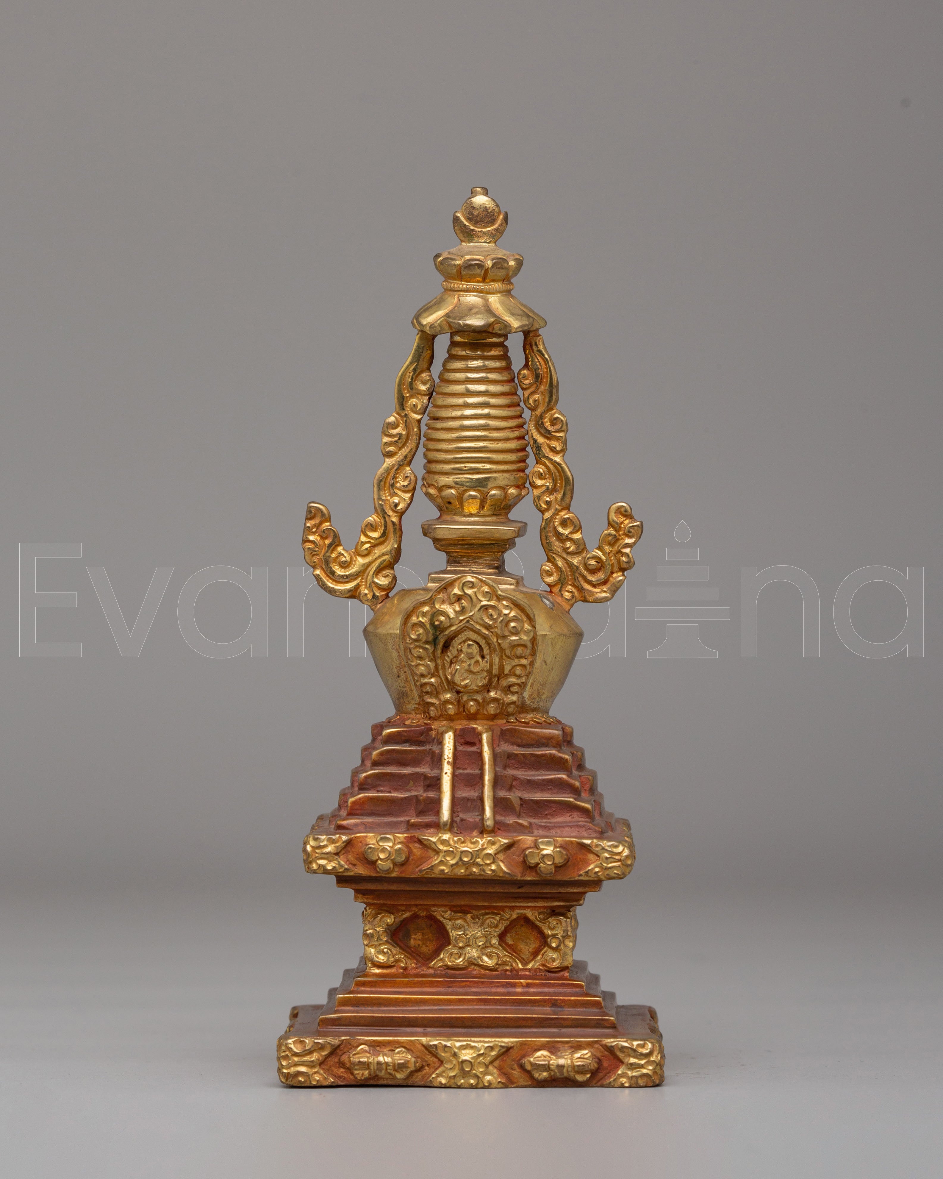 Handmade Descent from Heaven Stupa