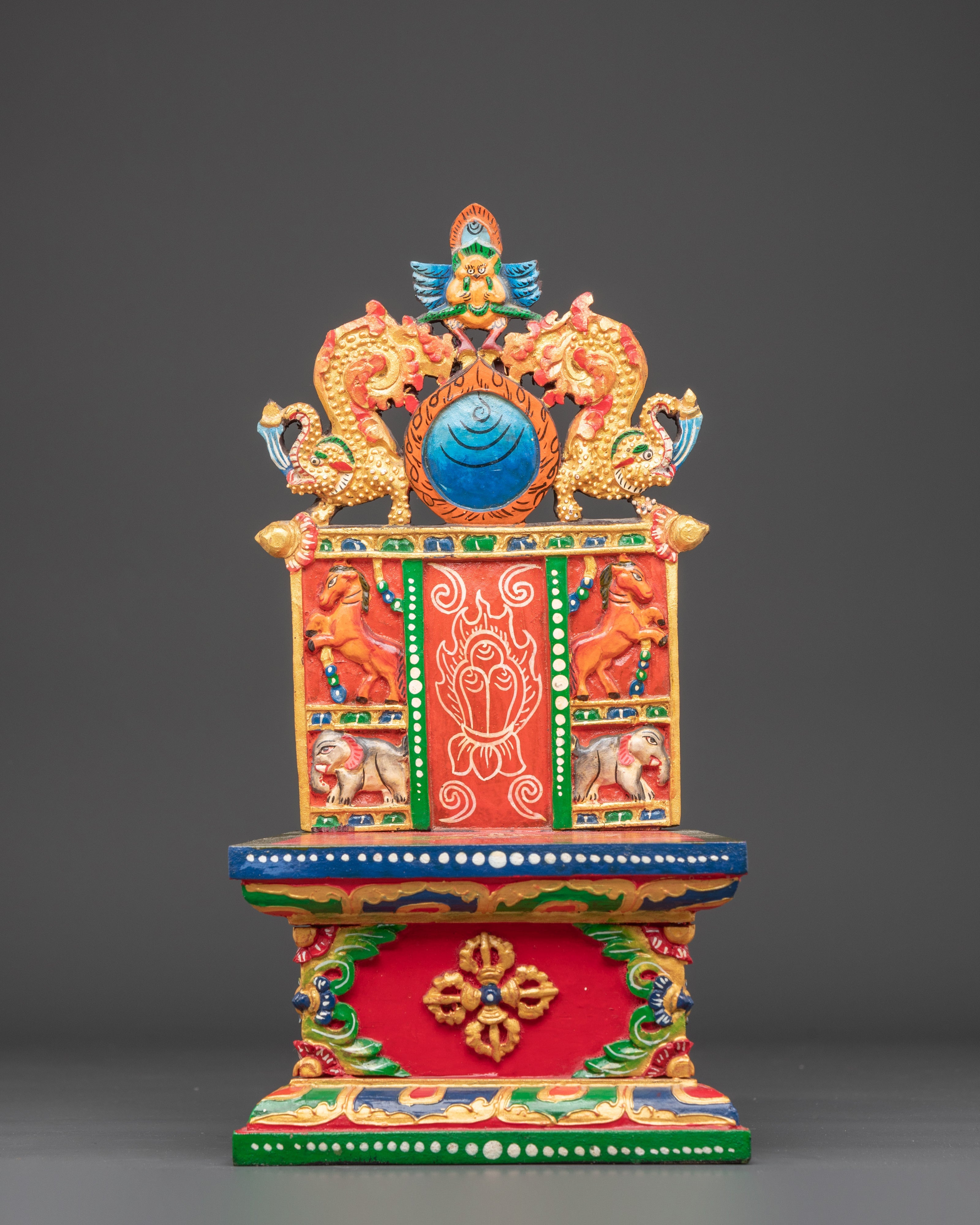 Traditional Buddhist Shrine Throne