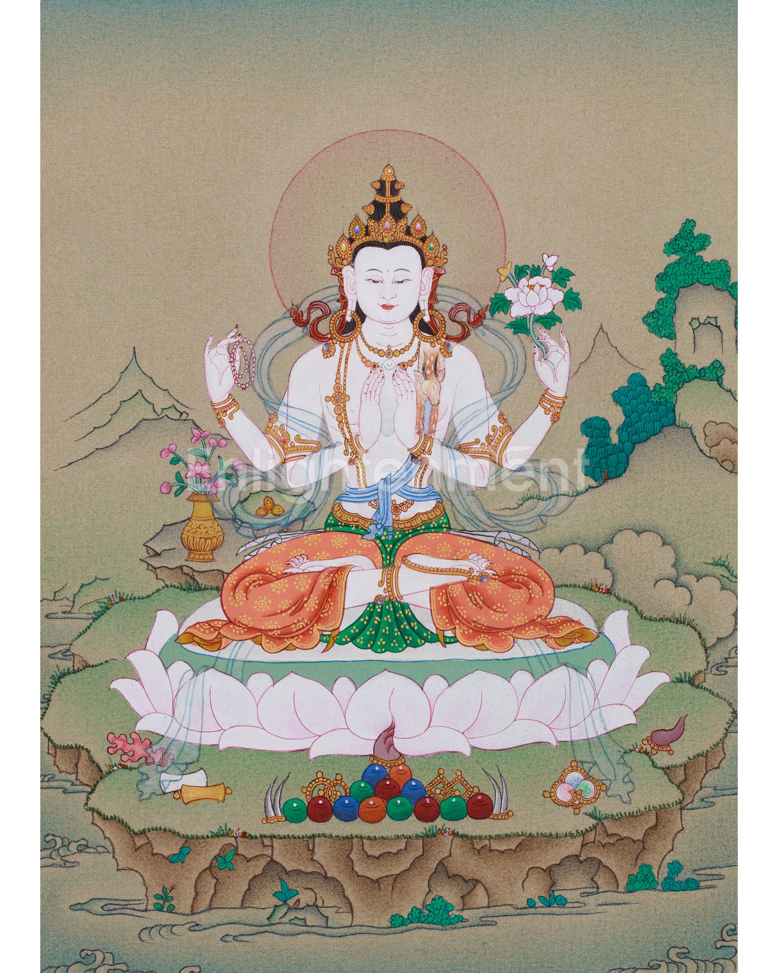 divine-four-armed-chenrezig