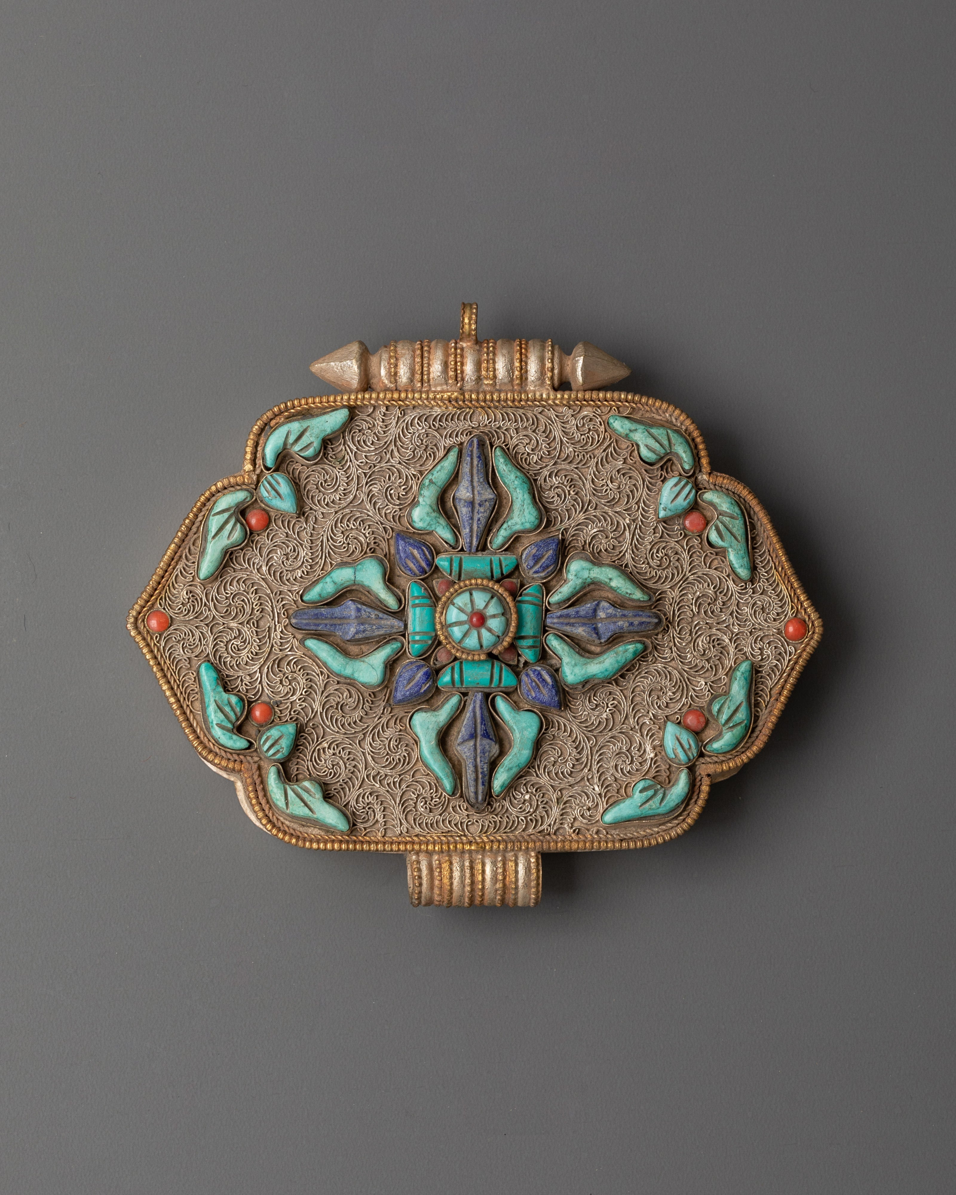 Buddhist Amulet Box Locket