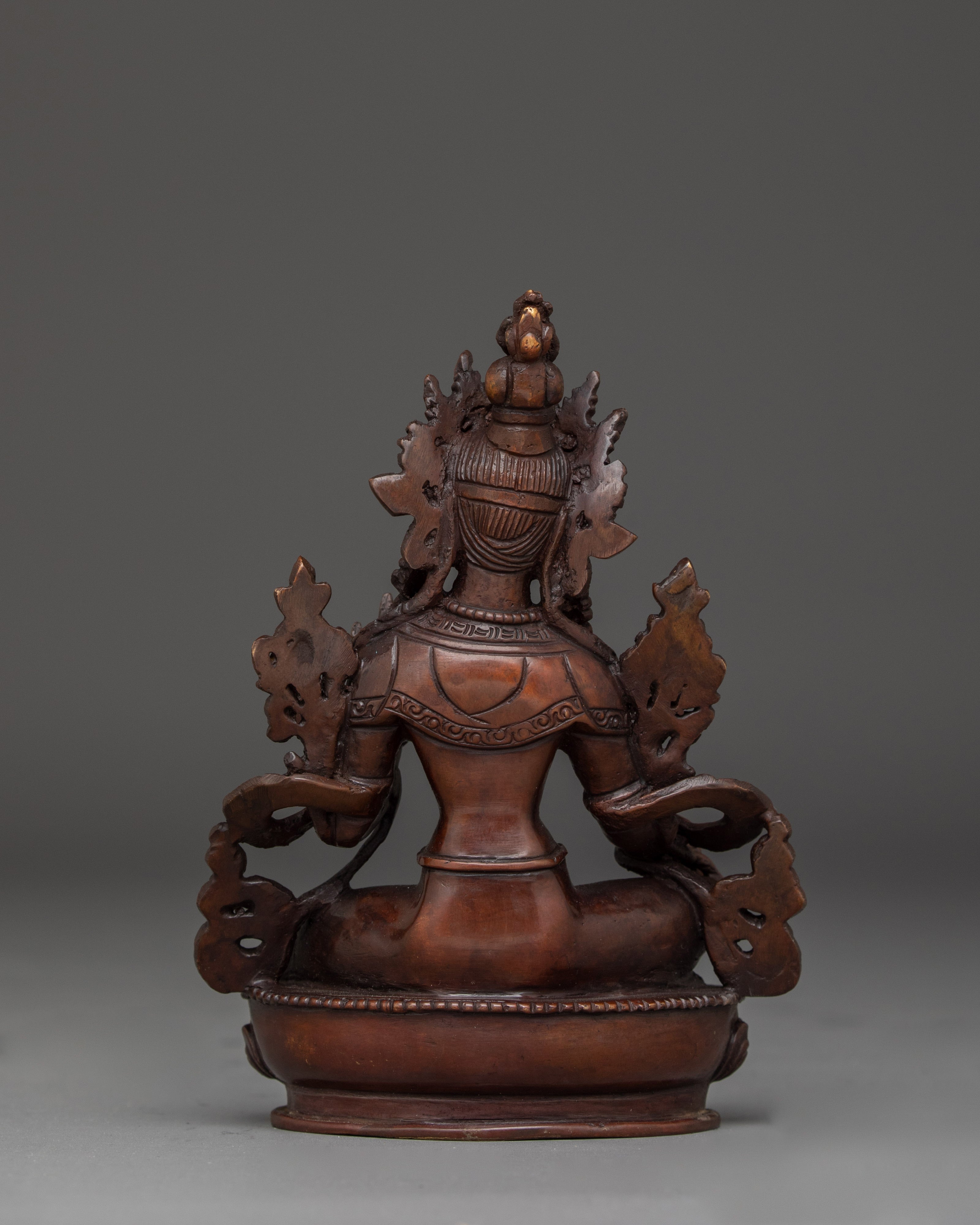 Divine Figurine of Green Tara | Shyama Tara - Mother of All Buddhas
