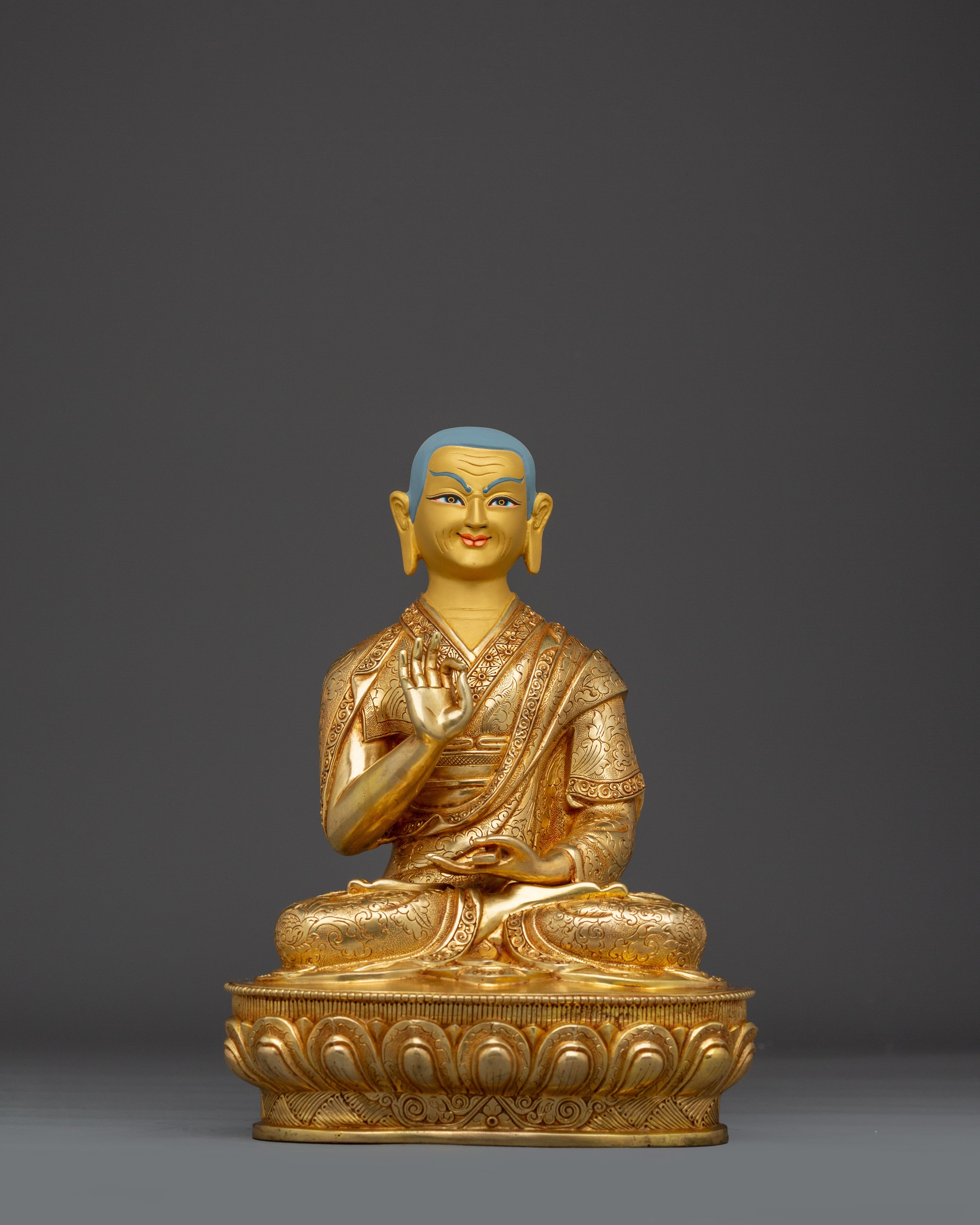 Lama Tsongkhapa set statue | Enlightened Master