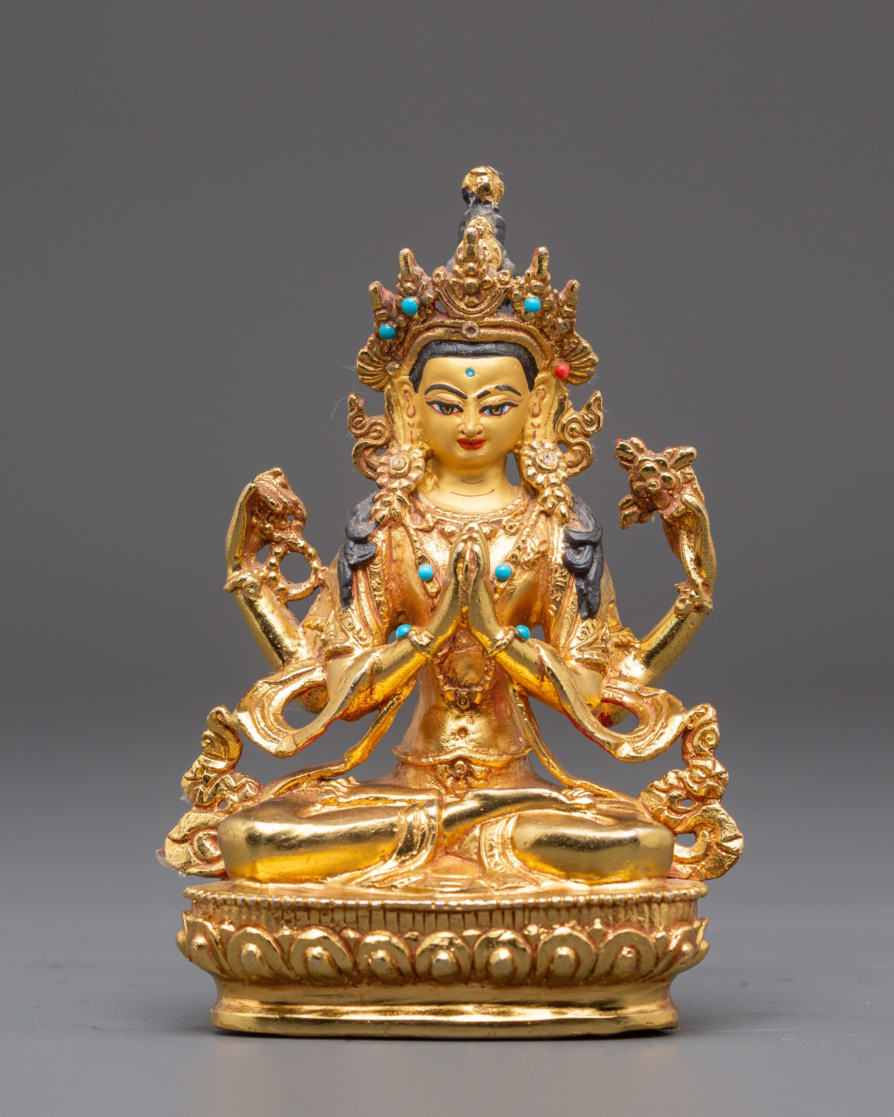 Bodhisattva Chenrezig Handmade Statue