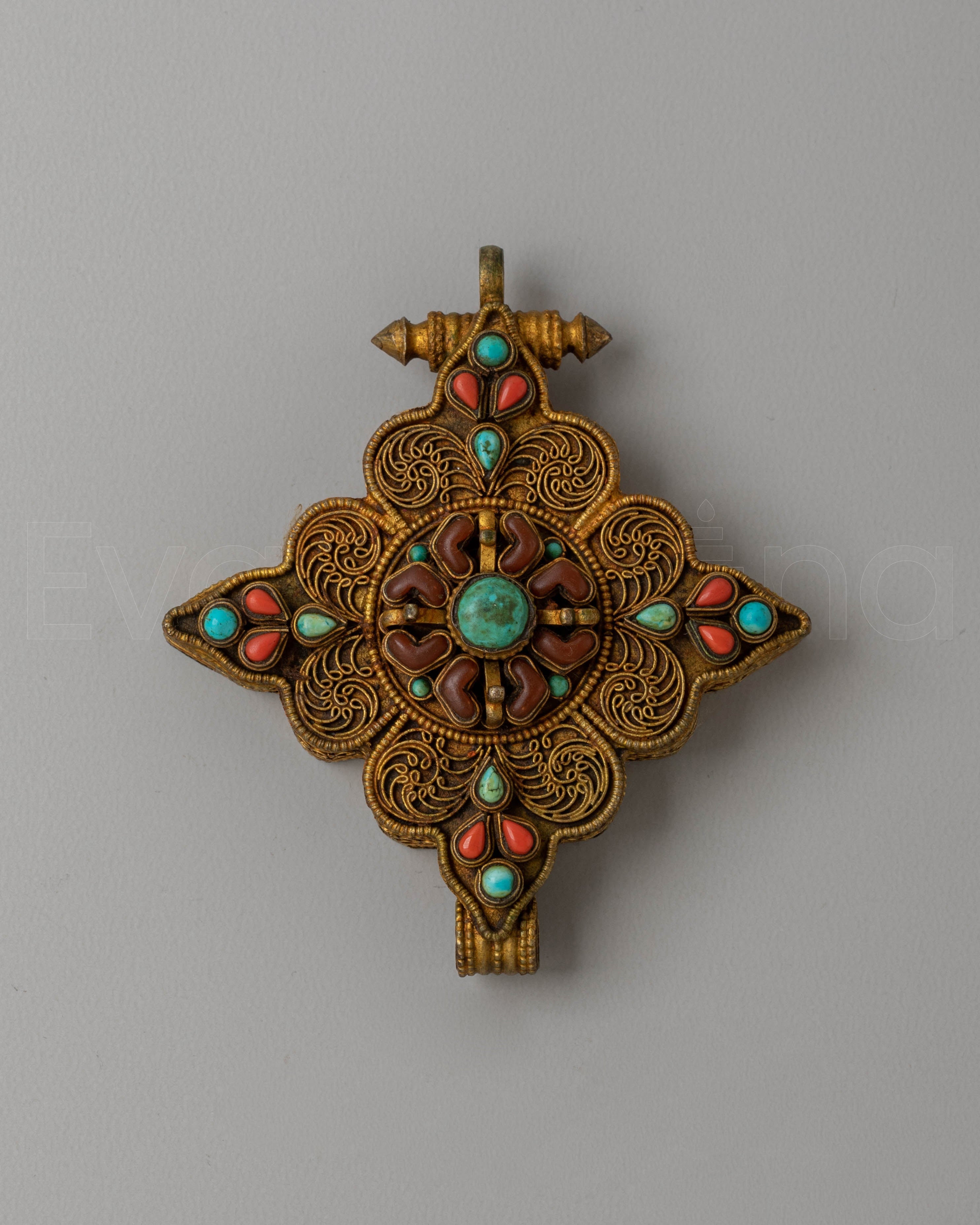 Copper Ghau Locket for Accessory