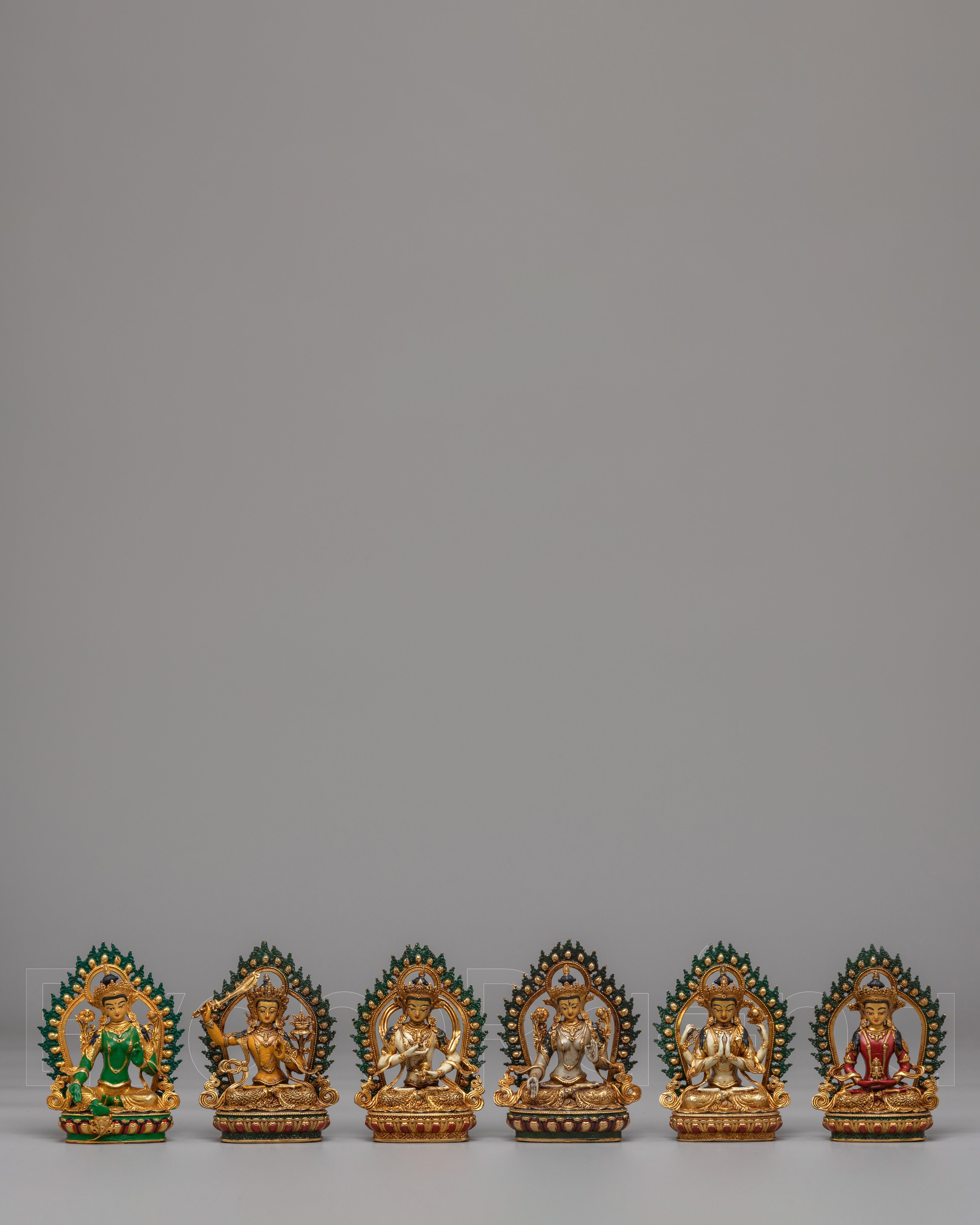 Six Sacred Buddhist Deities