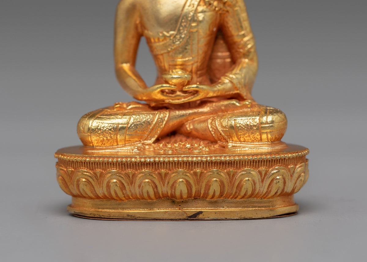 Scared Amitabha Buddha Statue | Handcrafted Tibetan Artwork
