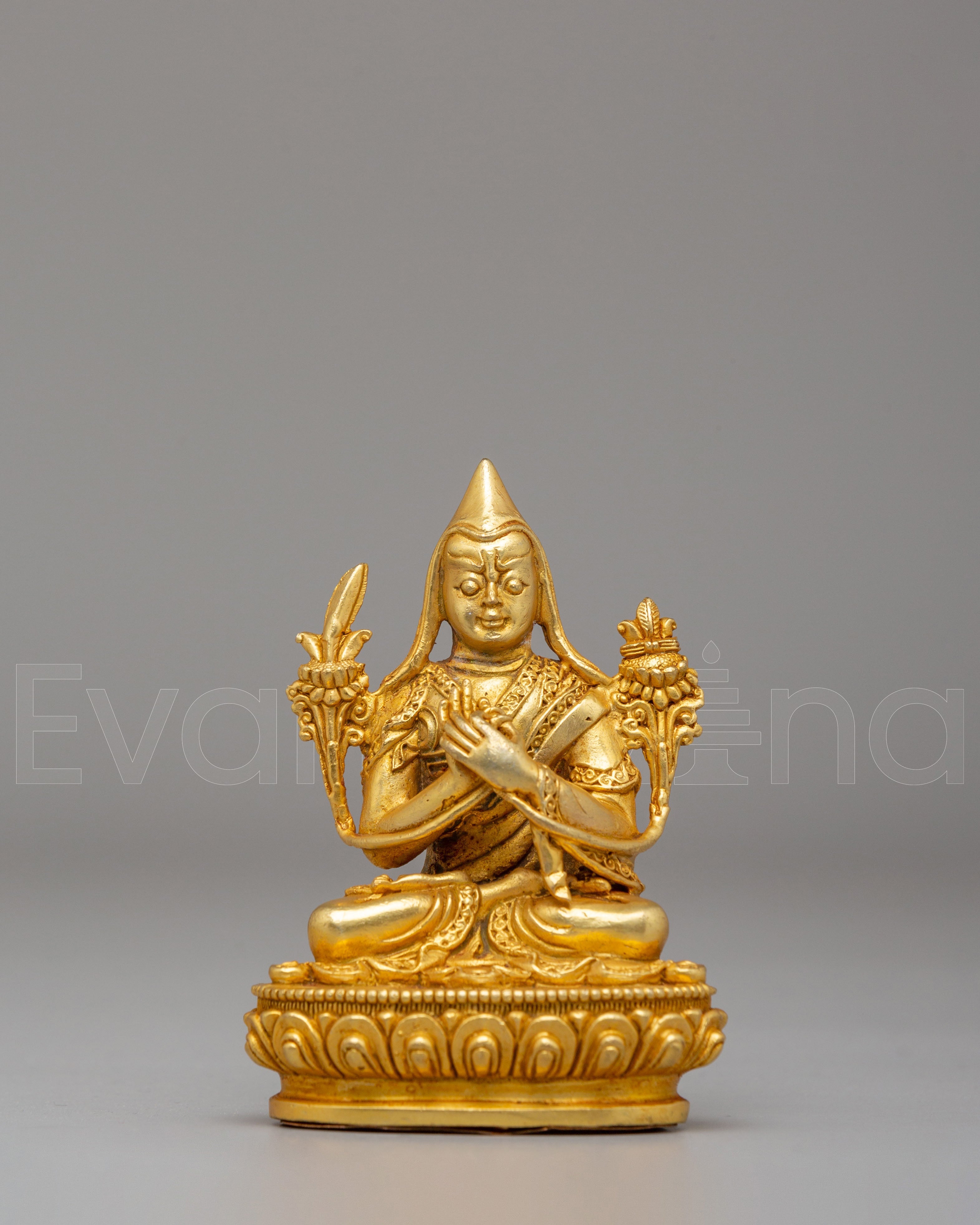 Tibetan Altar Tsongkhapa Statue