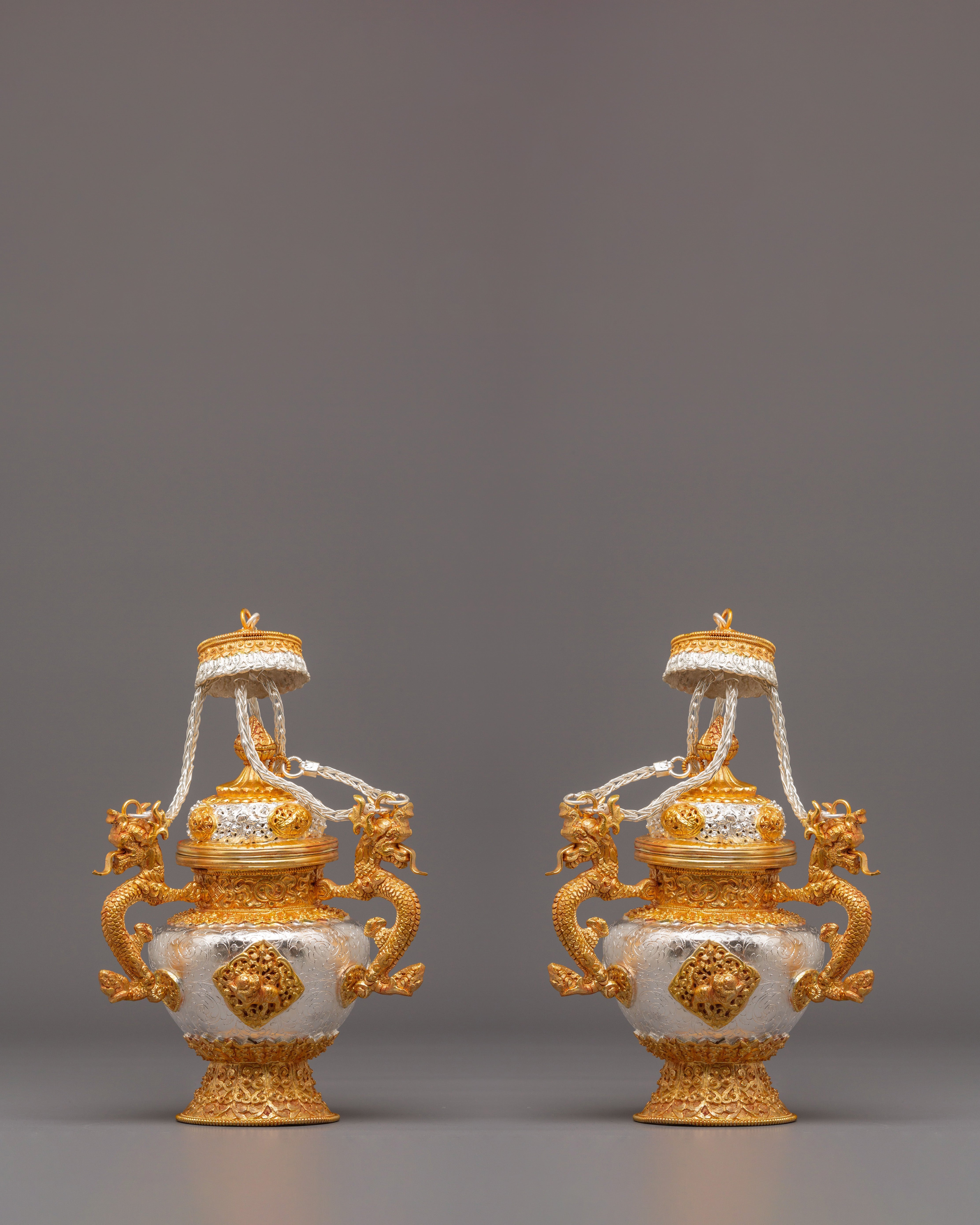 Tibetan Incense Burner Set | Symbol of Purification