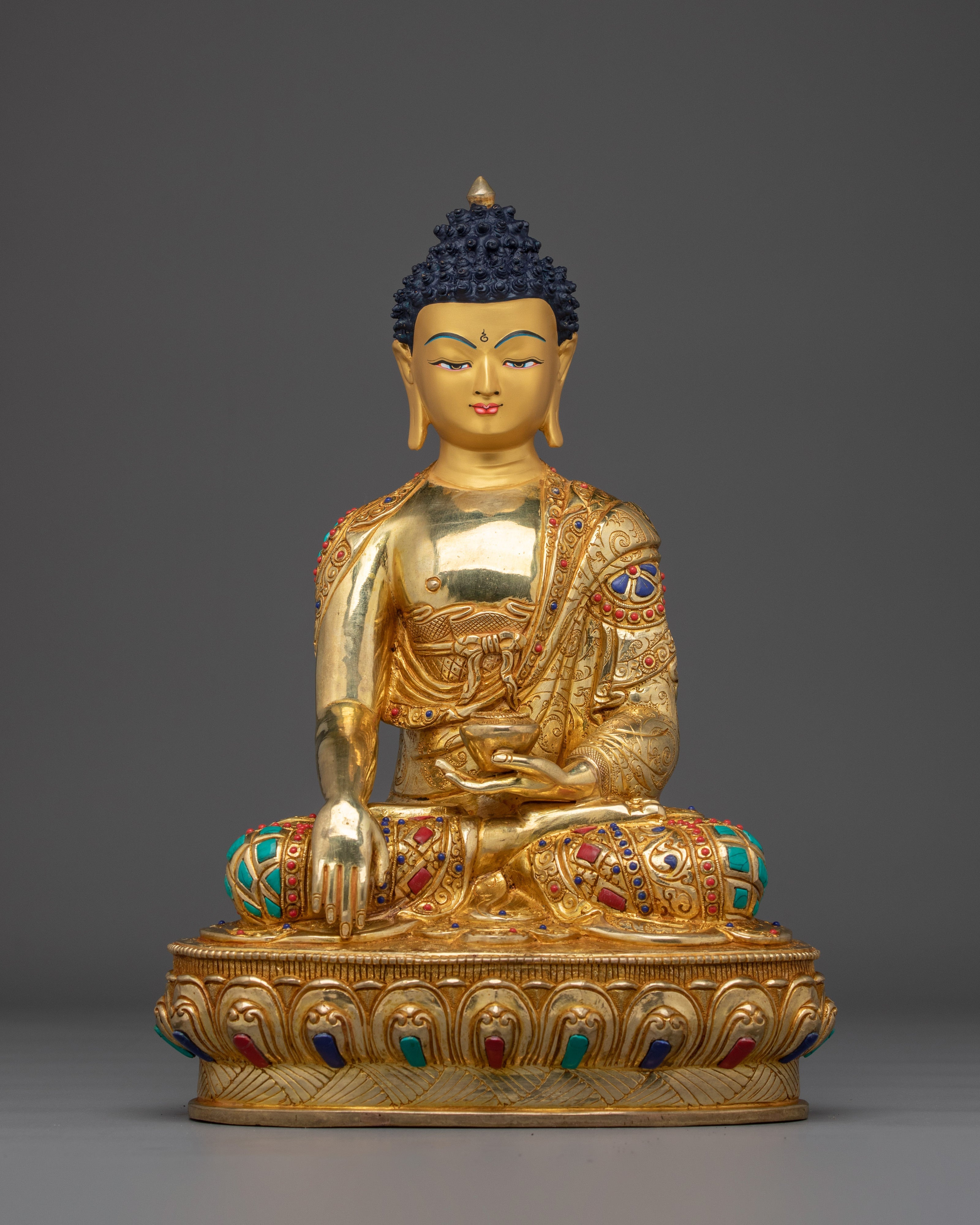 Radiant Shakyamuni Buddha Handmade Statue