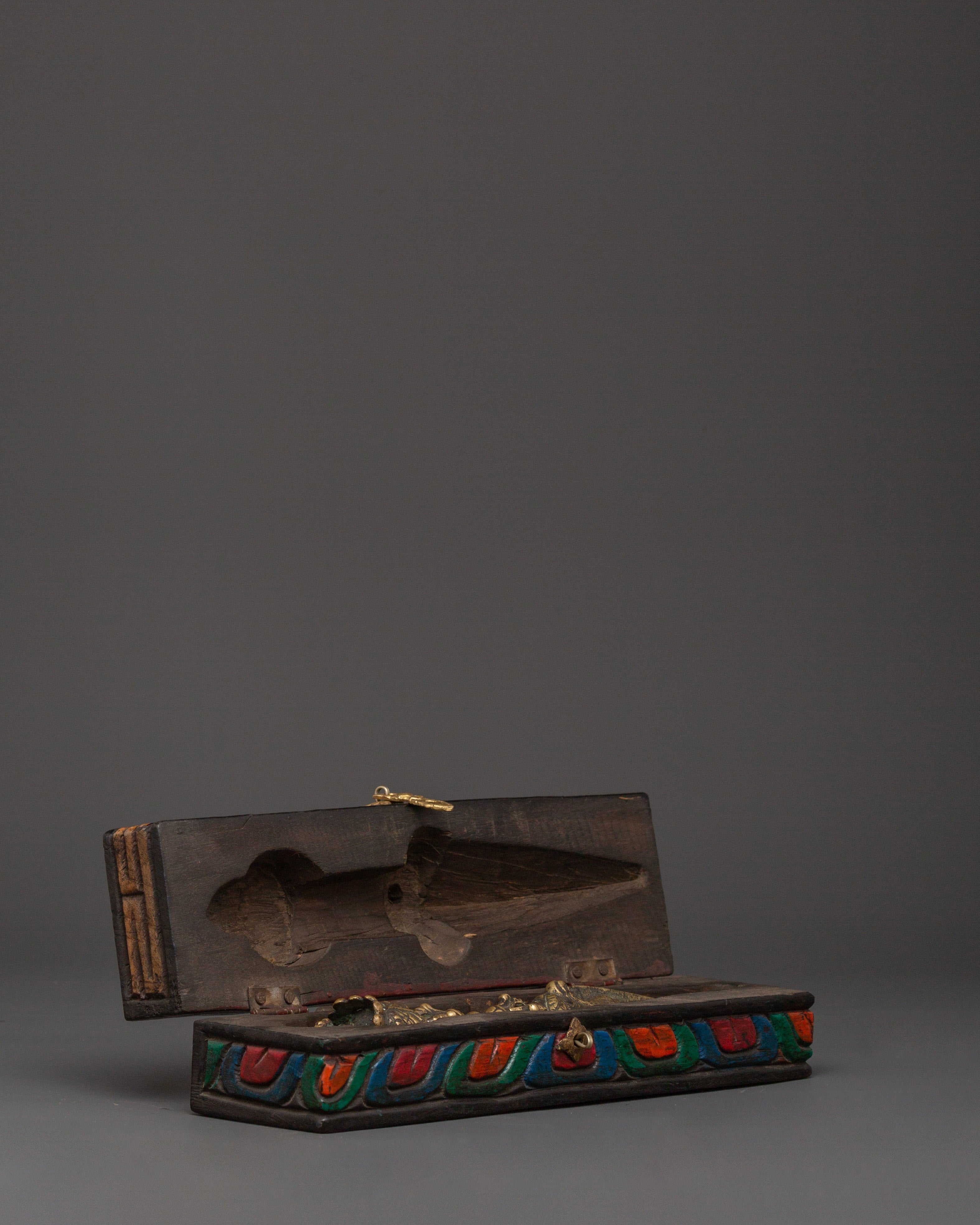 Handcrafted Phurba with Box | Buddhist Powerful Weapon Phurba for Protection