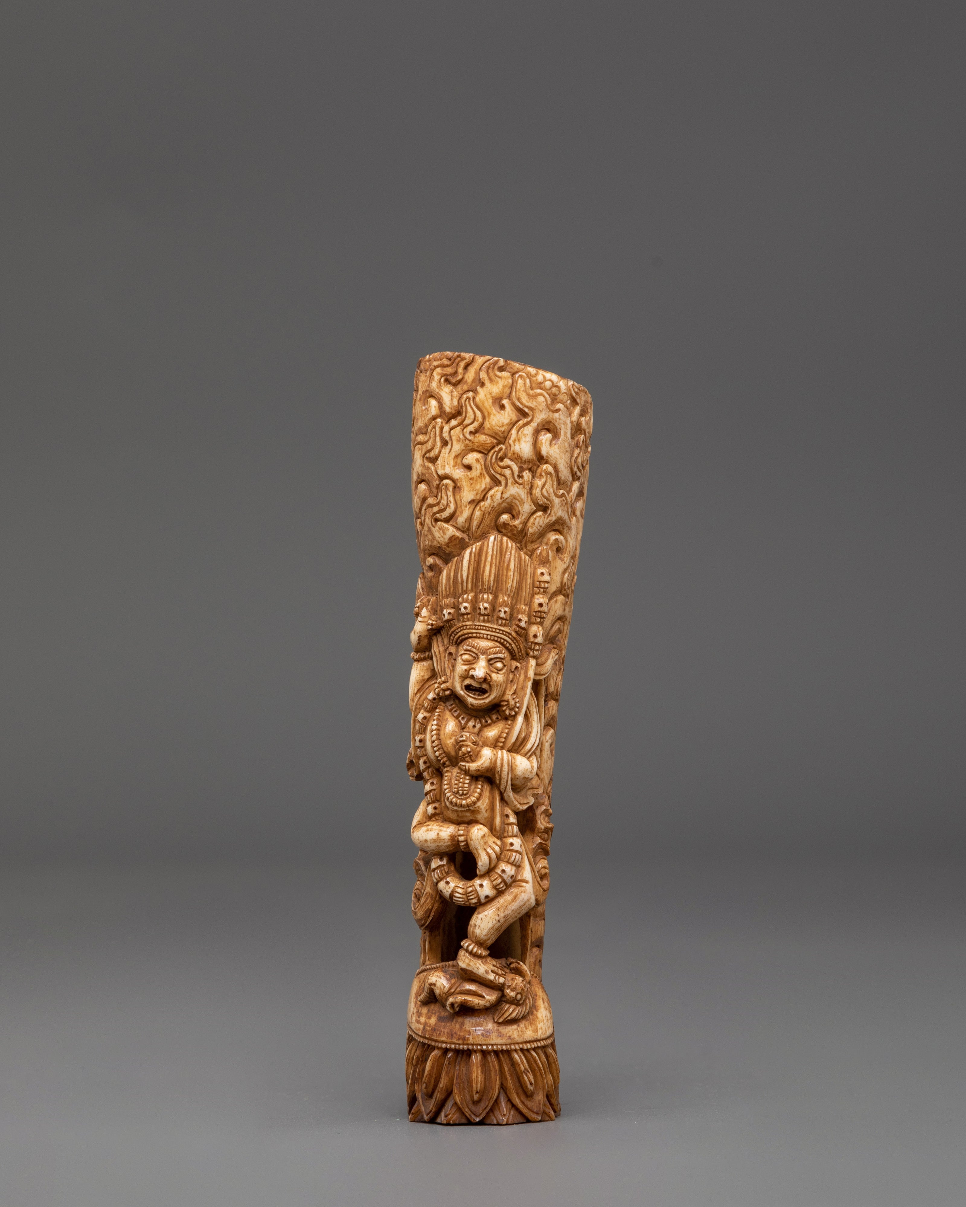 Bernagchen Mahakala Bone Statue