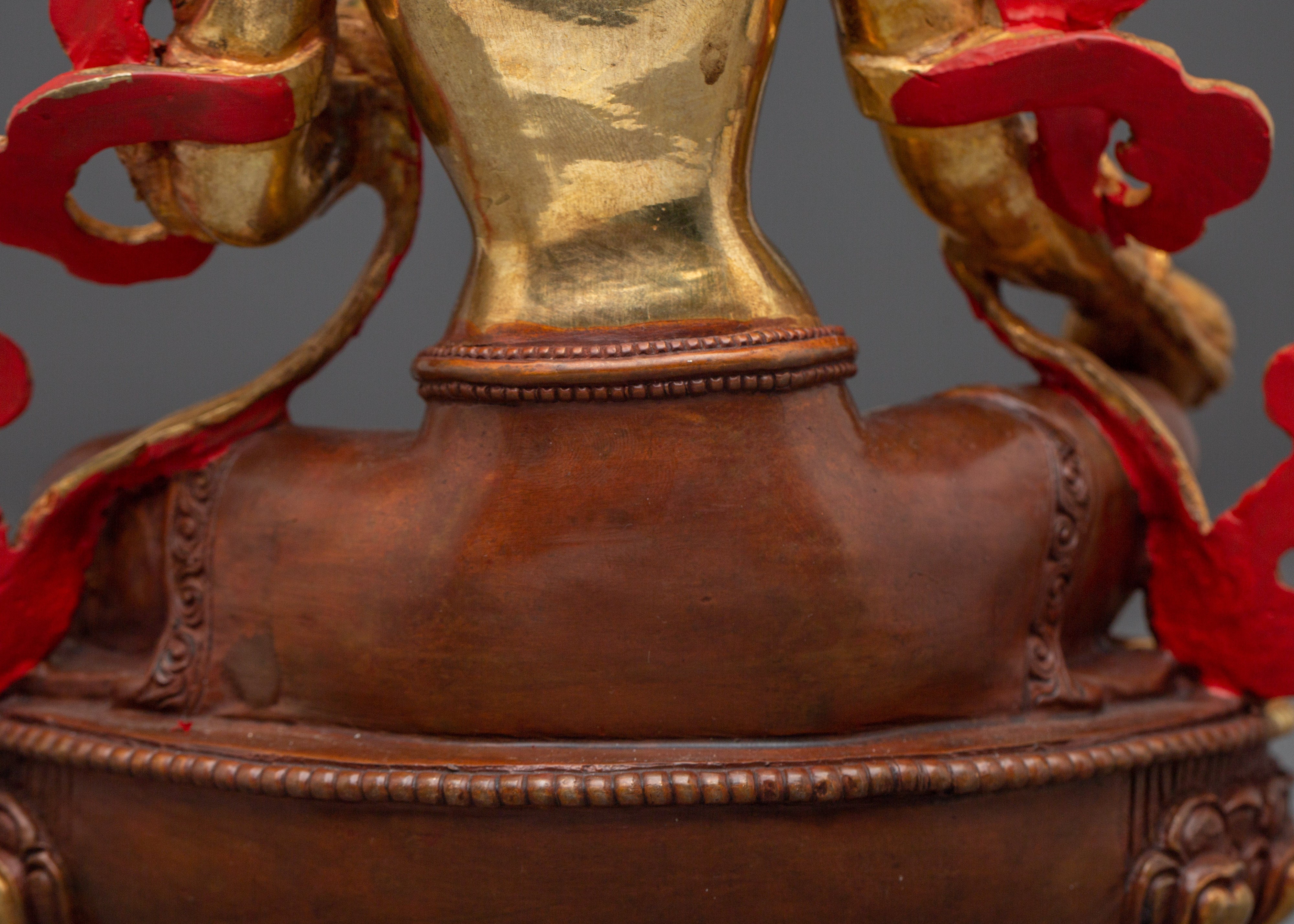 Green Tara Copper Handmade Statue | Shyama Tara - Mother of All Buddhas