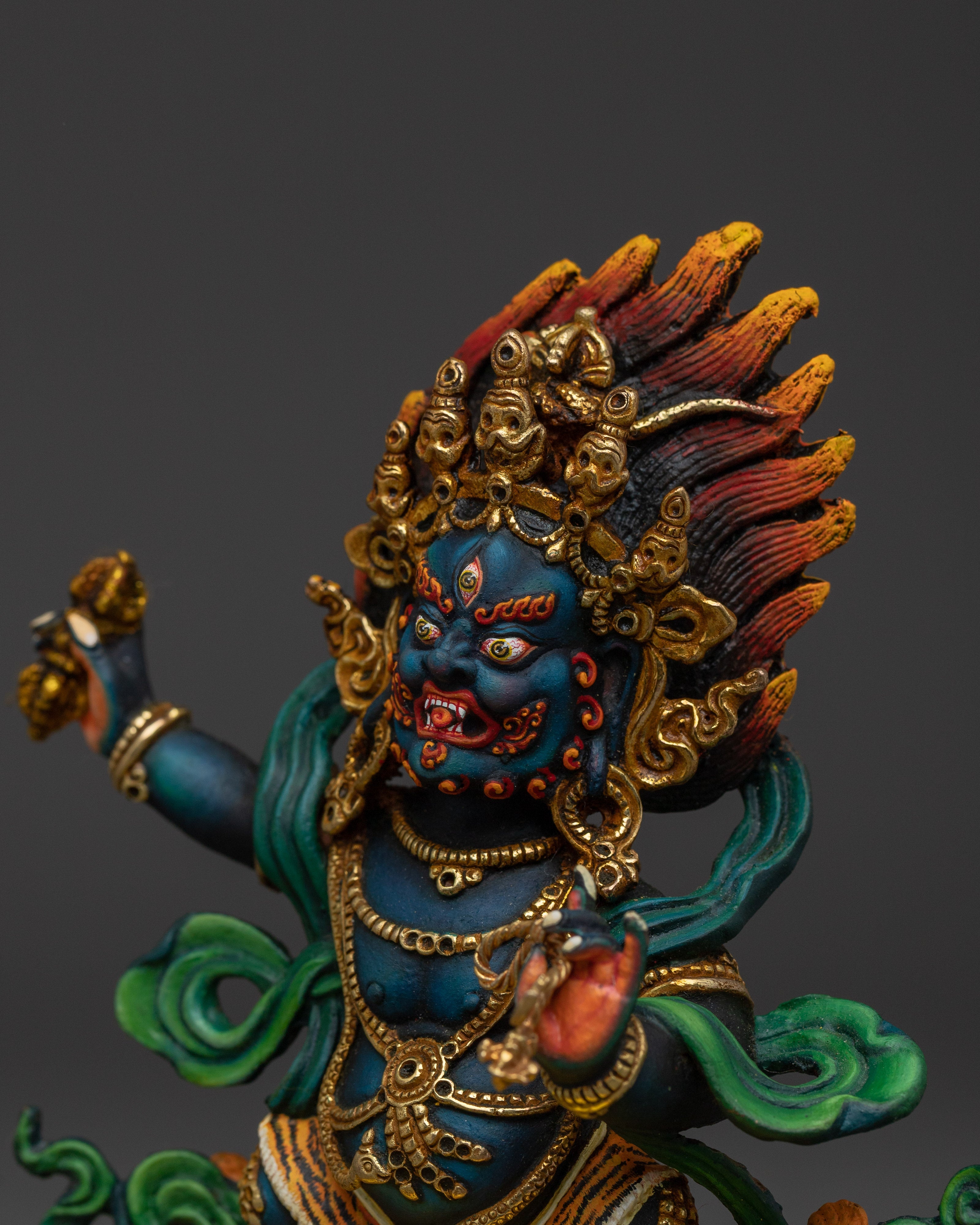 7.1 Inch Vajrapani Statue | Guardian of the Dharma