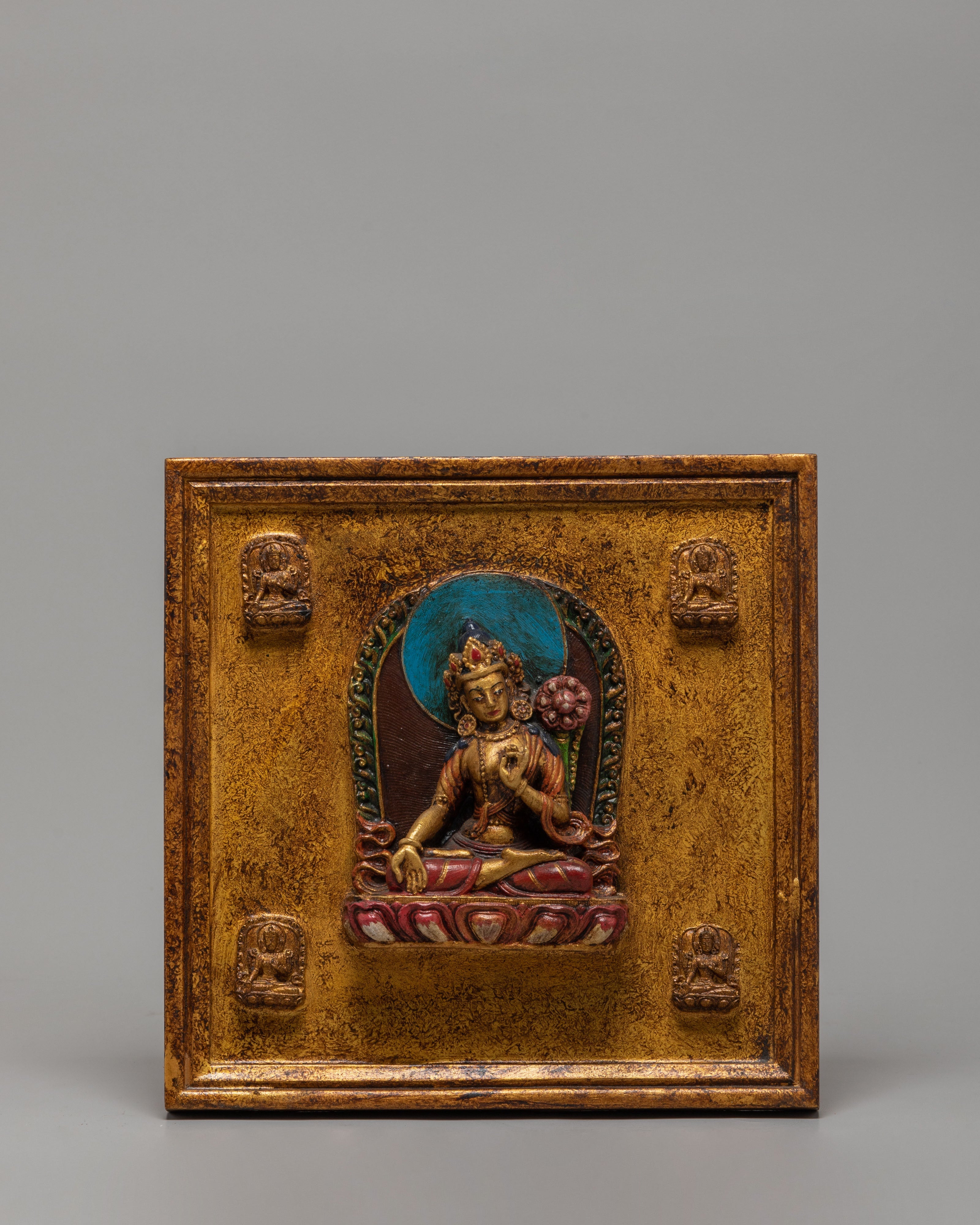 Handmade White Tara Wall Hanging